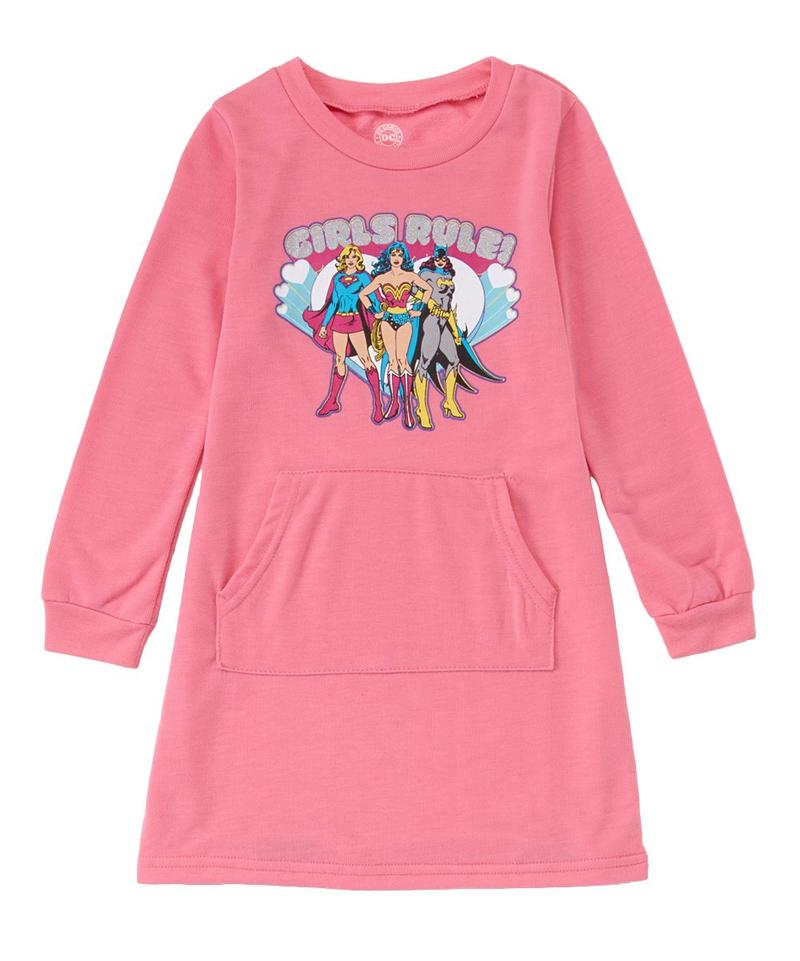 DC Comics "The Trio" French Terry Nightgown  DC Comics "The Trio" French Terry Nightgown