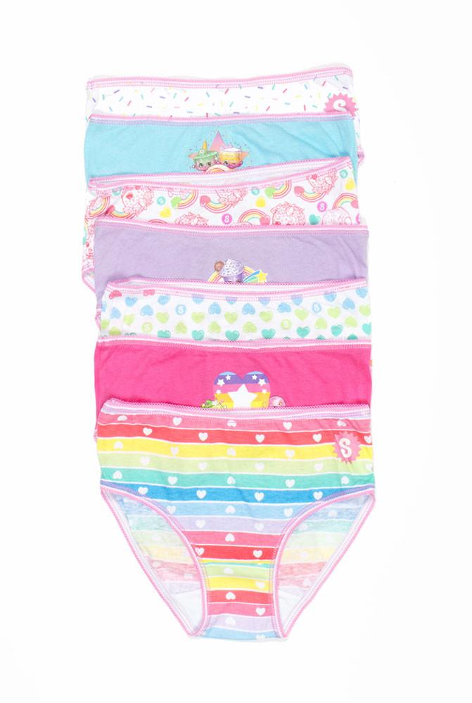 Shopkins Girls Underwear 7 Pack