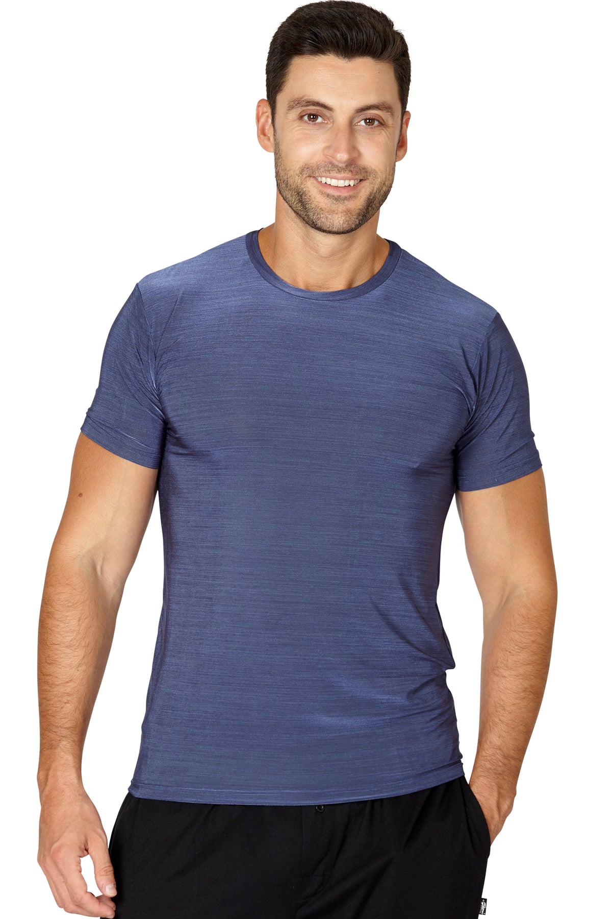 Intimo Mens Melange Yarn T- Shirt