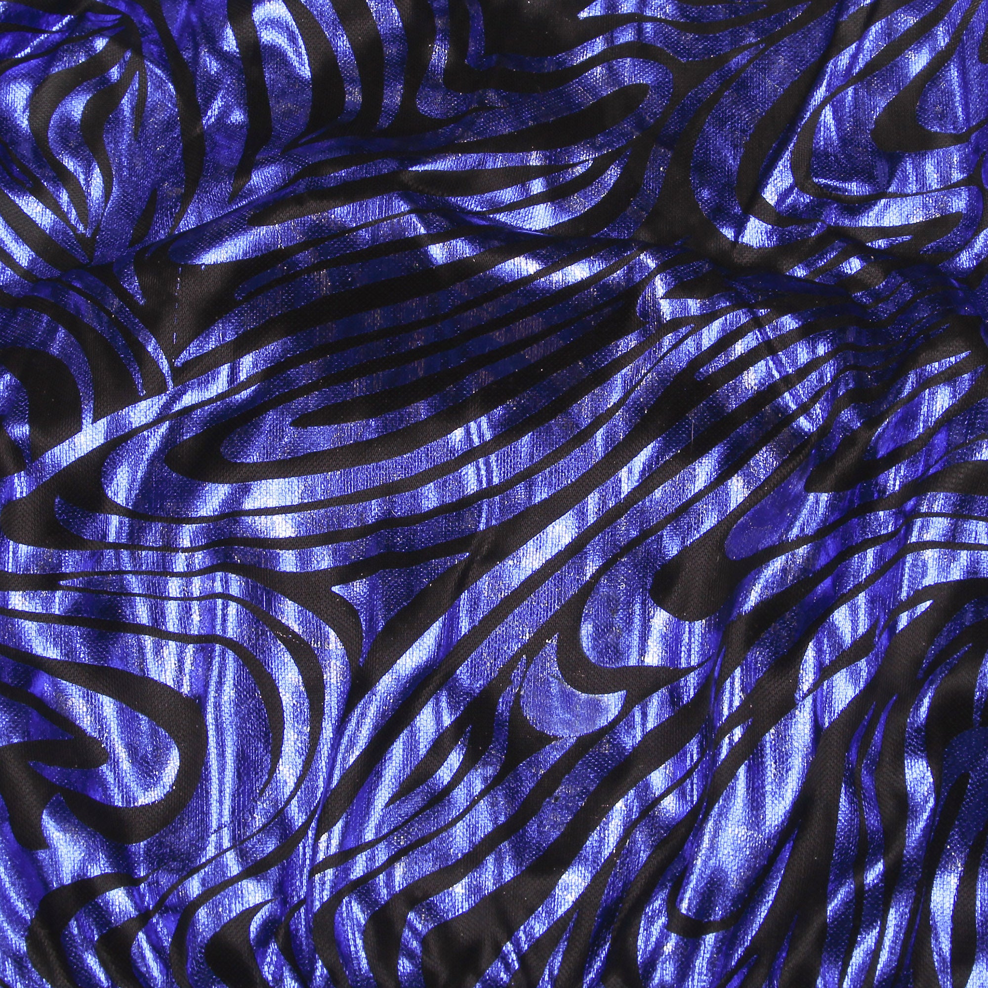 Intimo Mens Royal Blue Swirls Print Bikini Brief Underwear