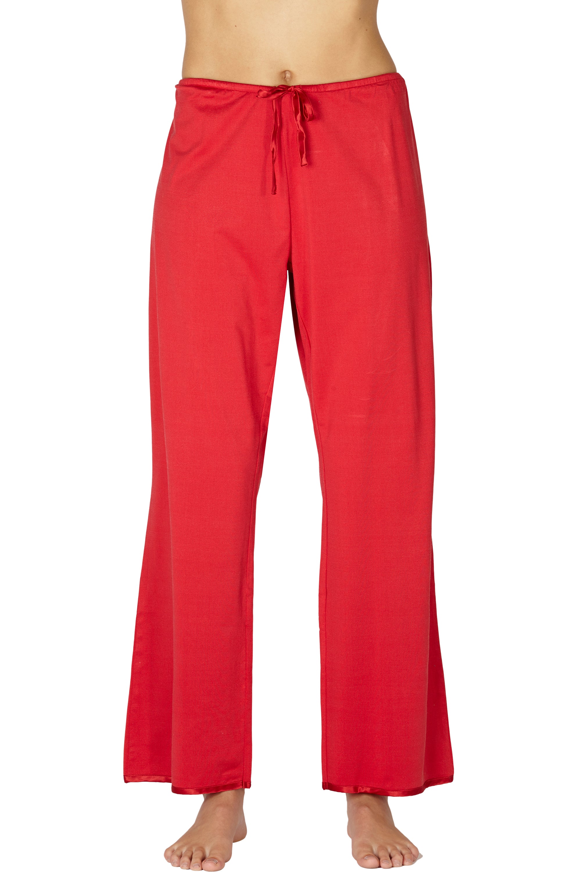 Women's Comfy Silk Knit Lounge Pajama Sleep Pants