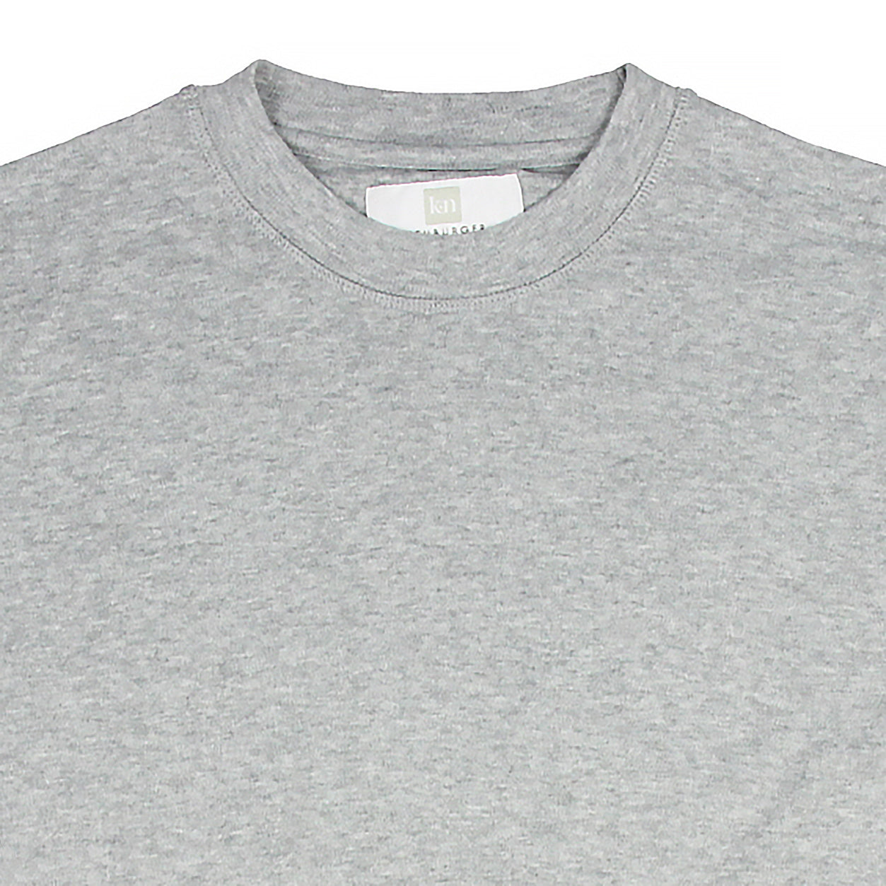 Intimo Mens Solid Brushed Interlock Long Sleeve Crew Shirt