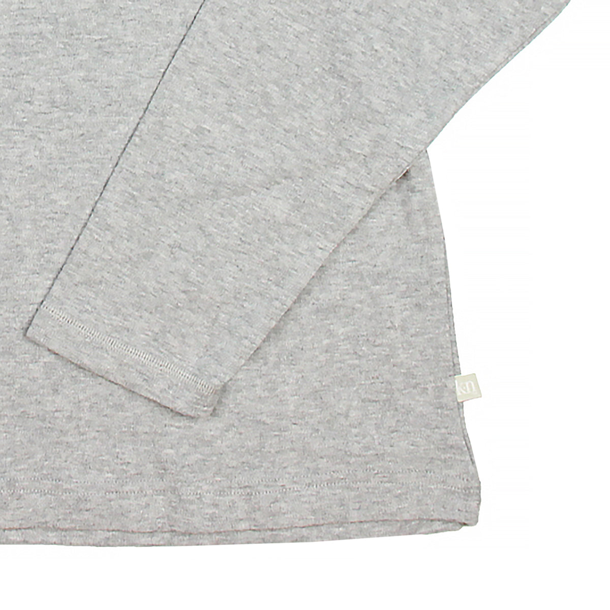 Intimo Mens Solid Brushed Interlock Long Sleeve Crew Shirt