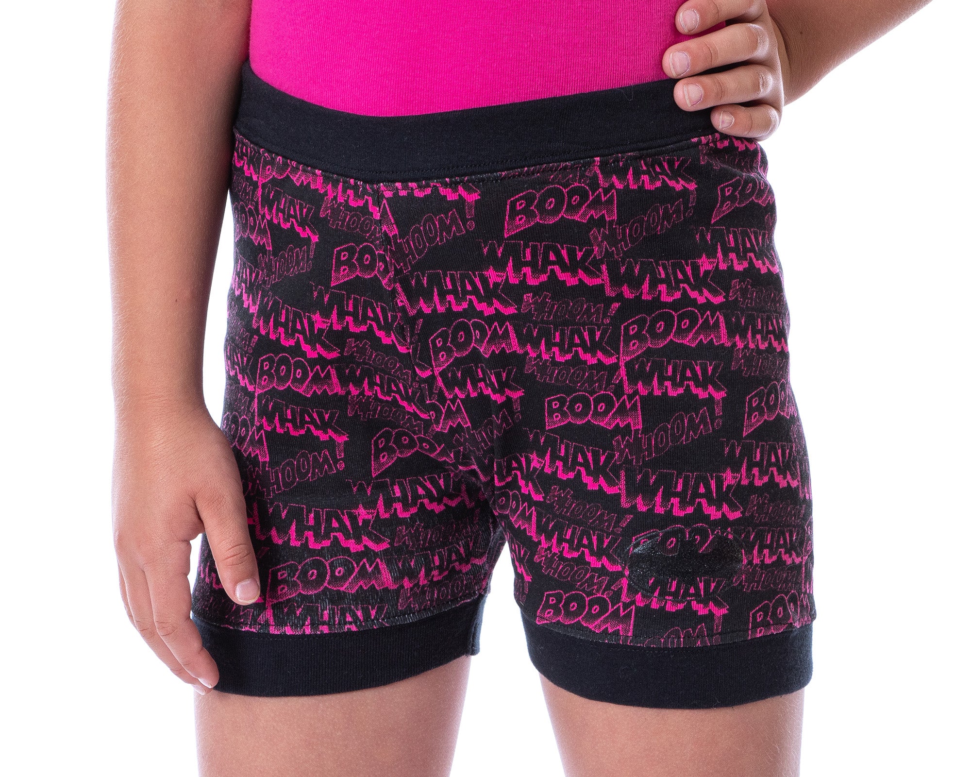 DC Comics Big Girls Batgirl Boom Whak Whoom Tank Pajama Short Set Loungewear