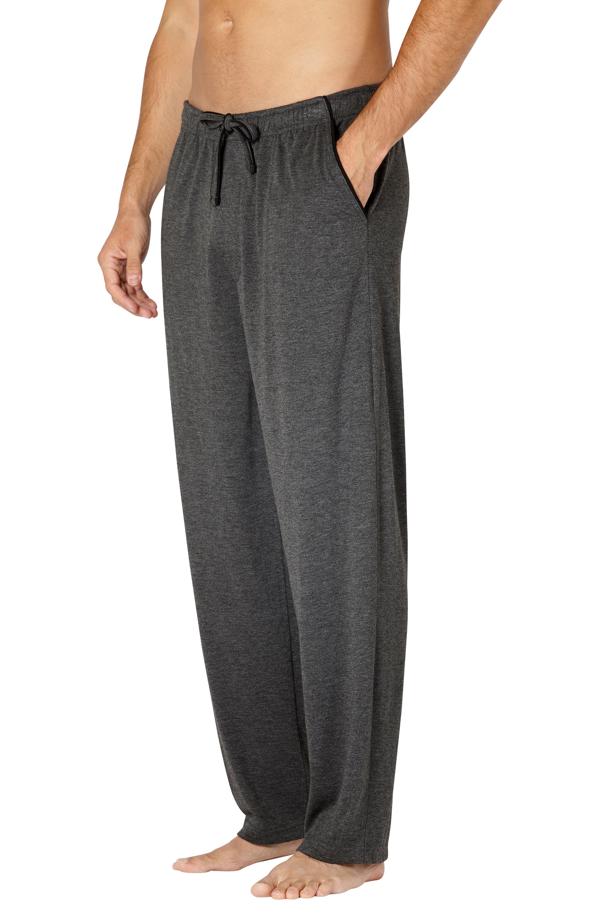 INTIMO Mens Soft Knit Lounge Pant Sleep Pajama