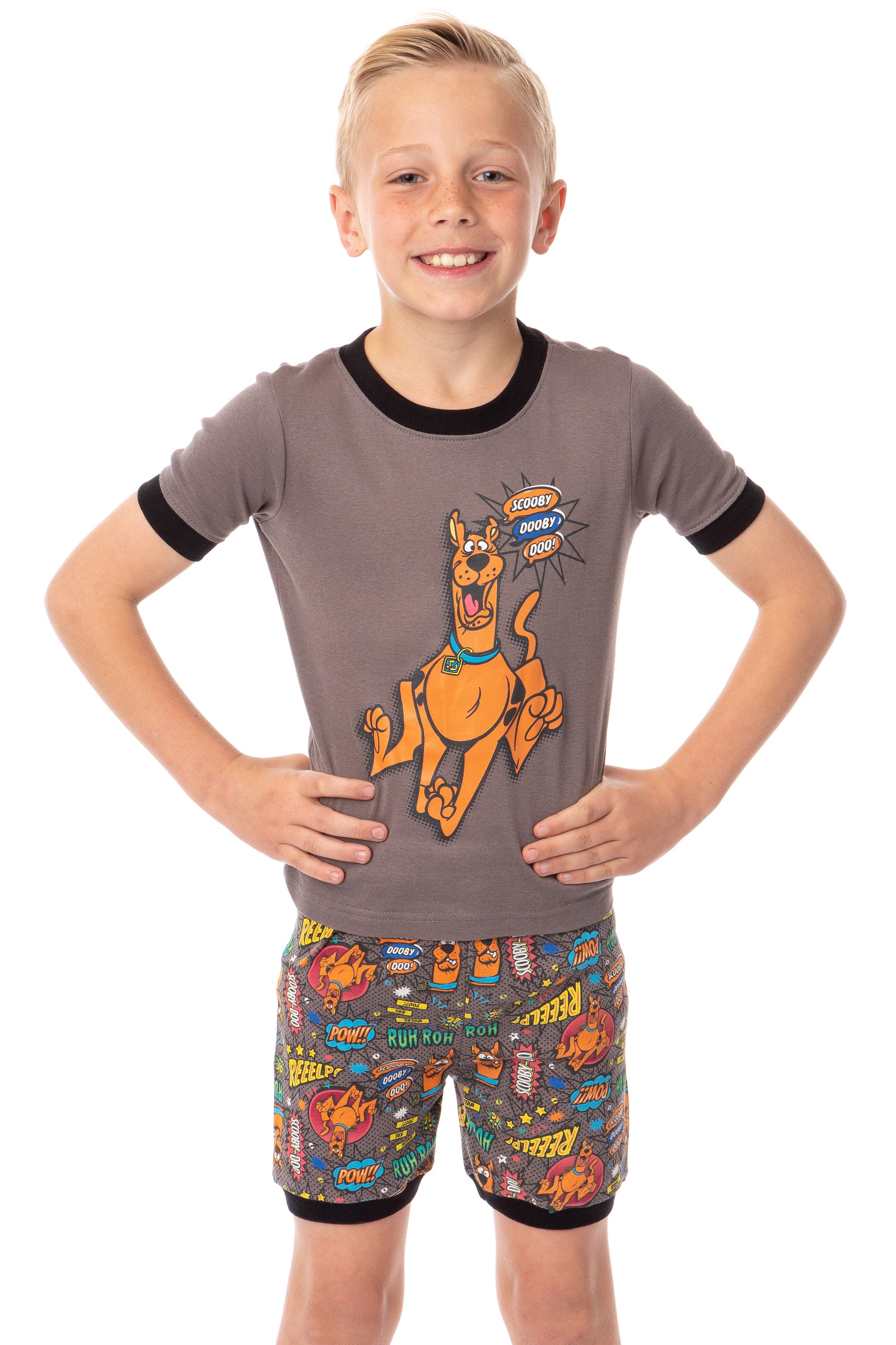 Scooby Doo Scooby Dooby Doo Cotton Pajama Short Set