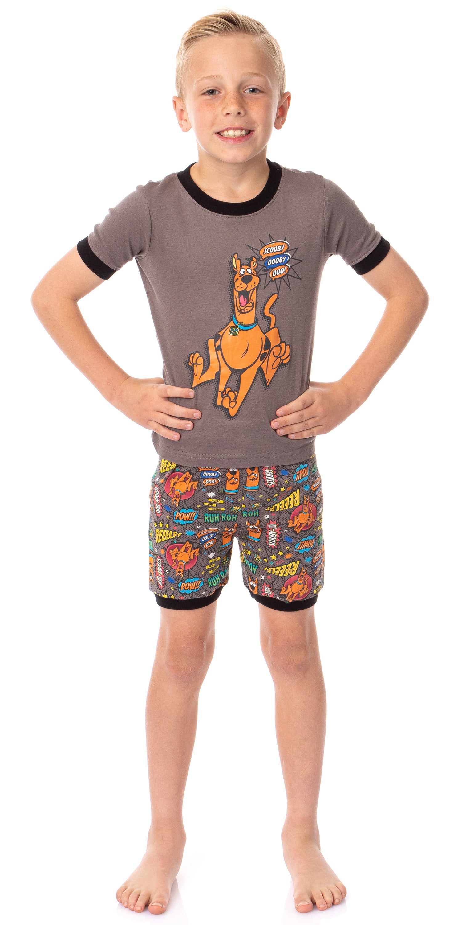 Scooby Doo Scooby Dooby Doo Cotton Pajama Short Set