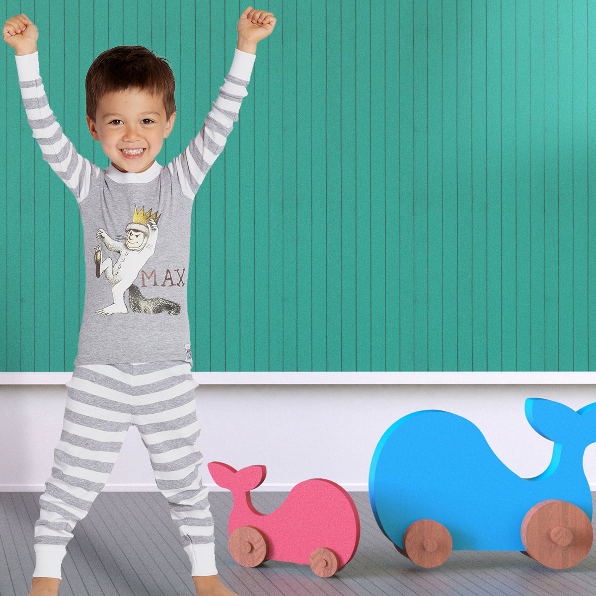 Where The Wild Things Are Boys Toddler Max Cotton Pajama Set