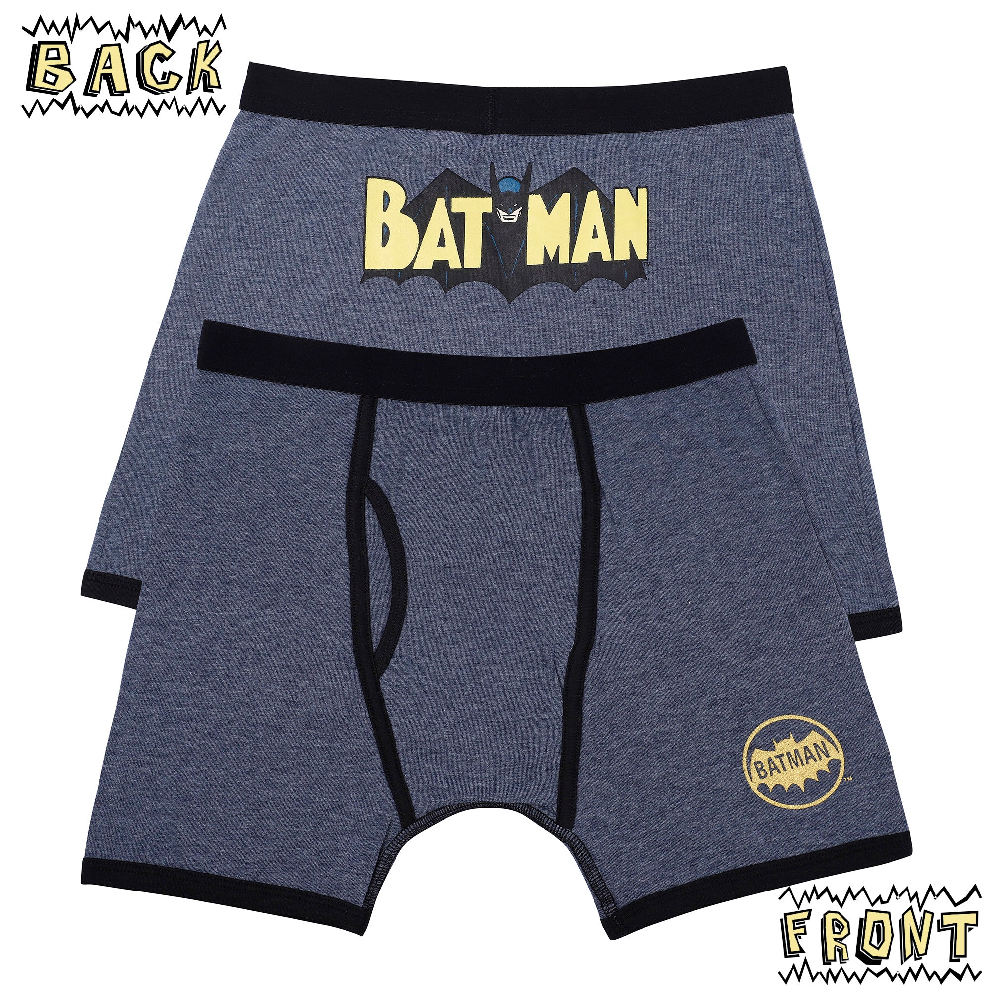 DC Comics Boys 'Batman Justice League Vintage' Boxer Brief Underwear Pack