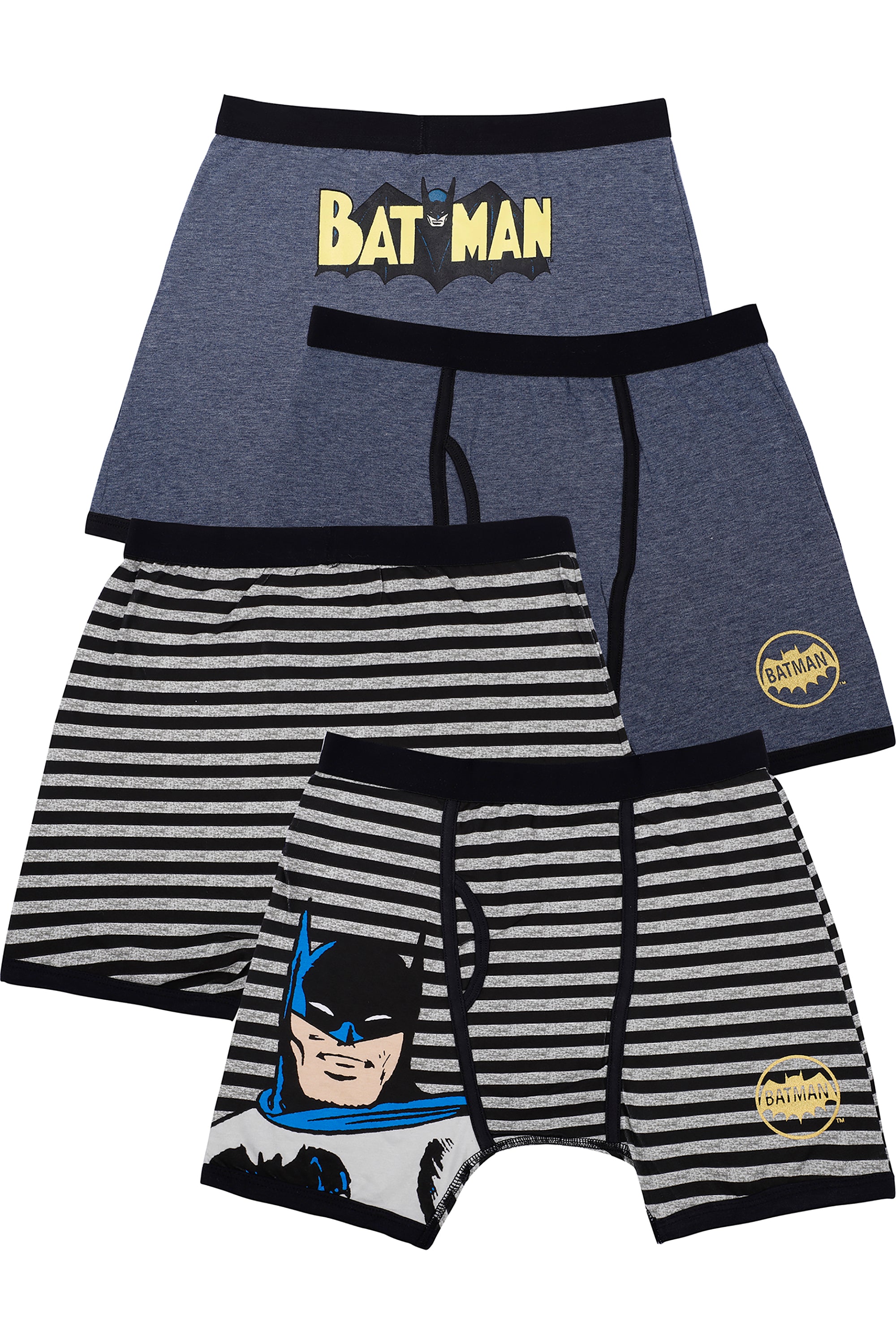 DC Comics Boys 'Batman Justice League Vintage' Boxer Brief Underwear Pack