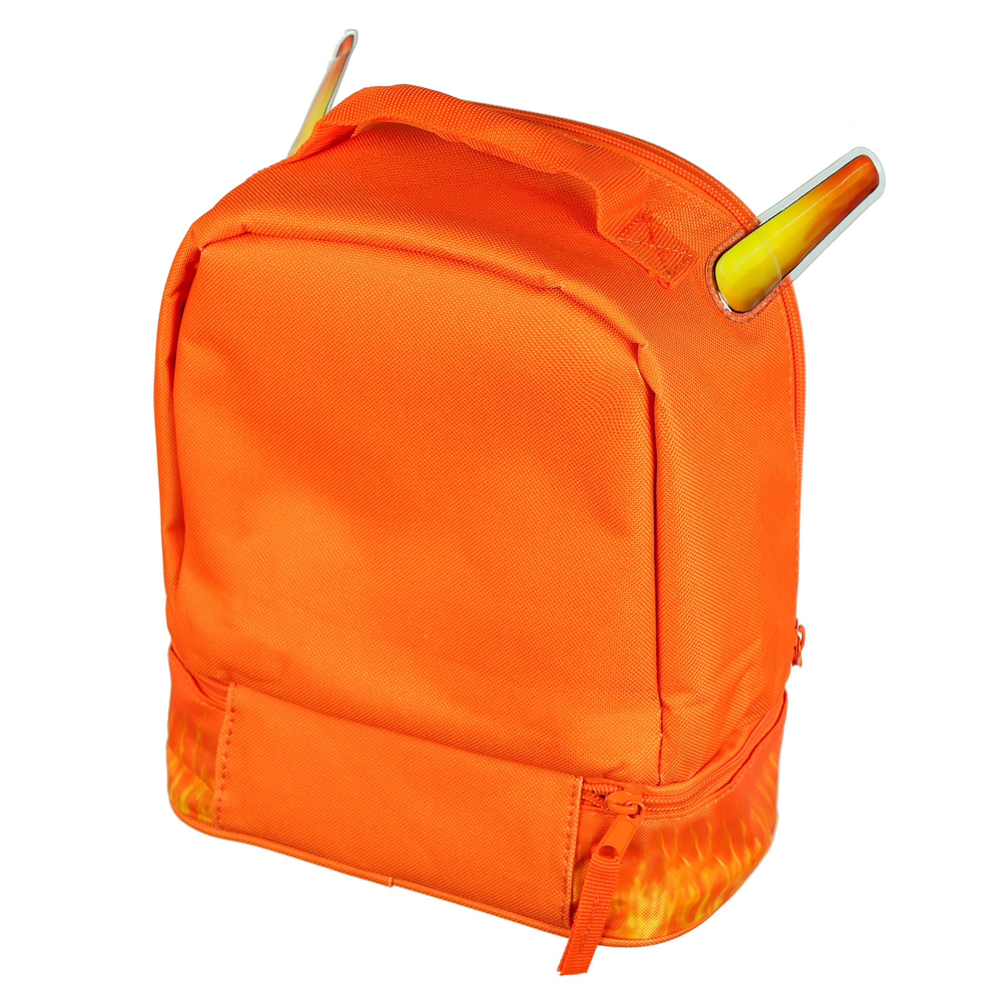 Monster Jam Lunch Box El Toro Loco Dual-Compartment Insulated Tote Bag 10"