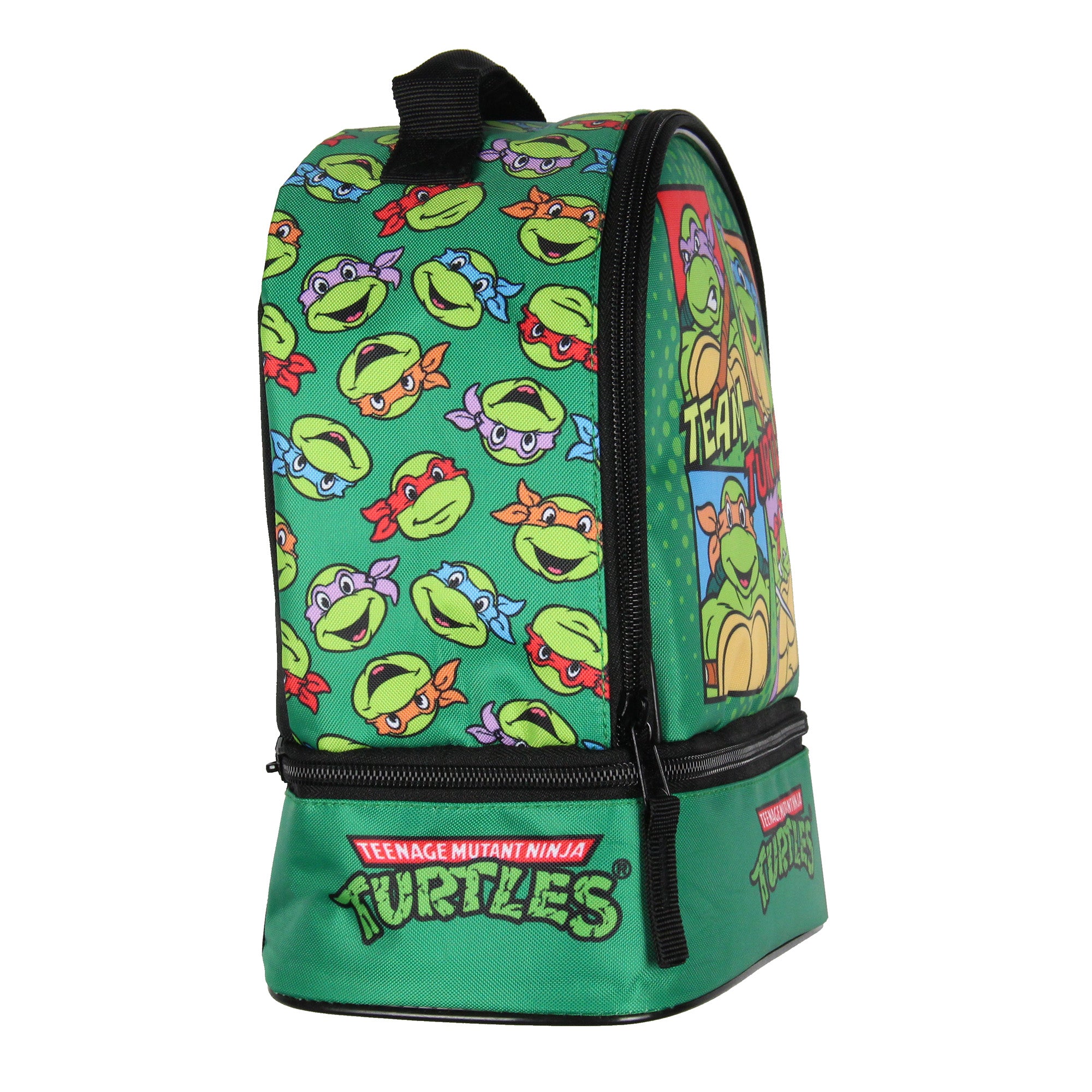 Nickelodeon Teenage Mutant Ninja Turtles Team Dual Compartment Lunch Box Bag