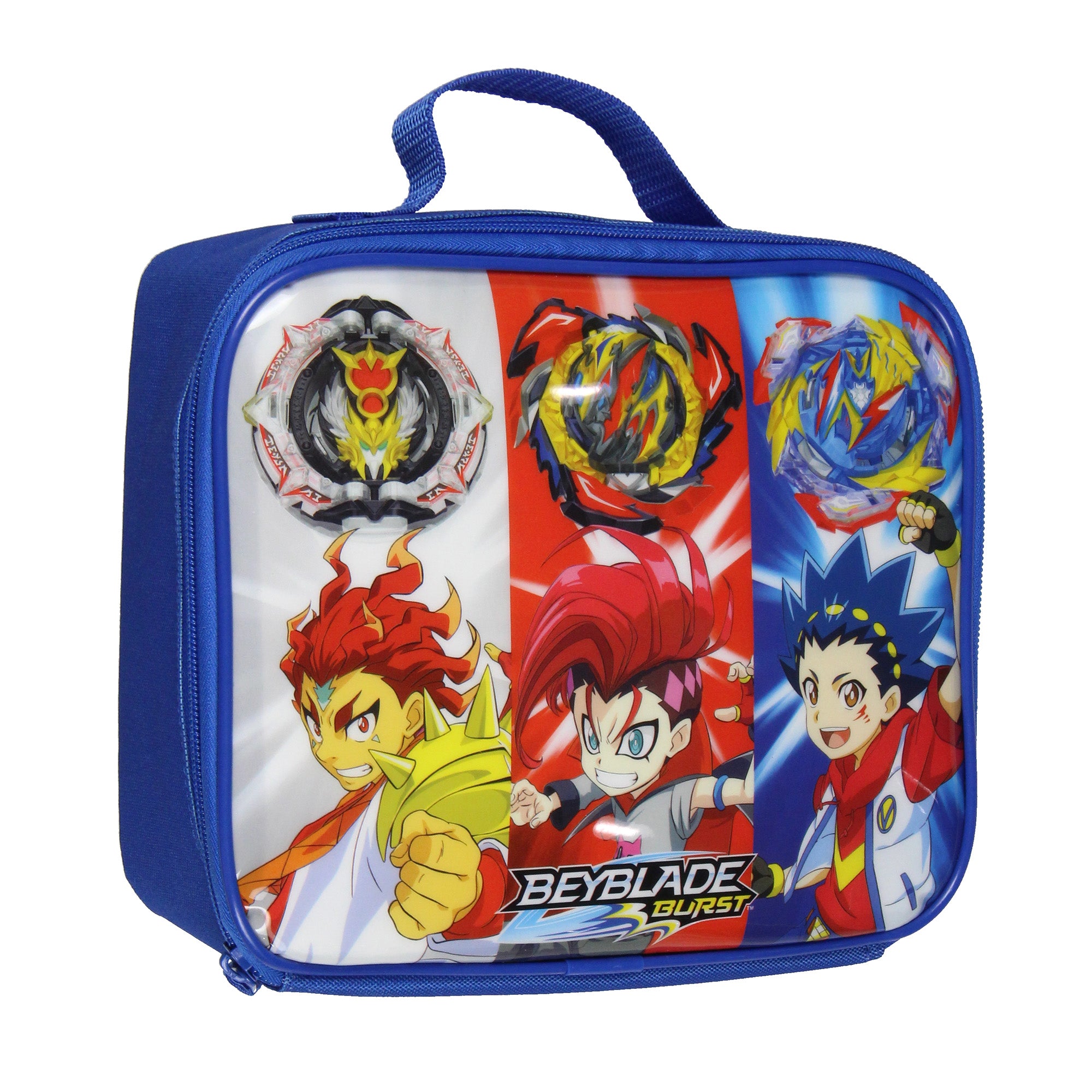 Beyblade Burst Show Bel Daizora Valt Aoi Single Compartment Lunch Box Bag
