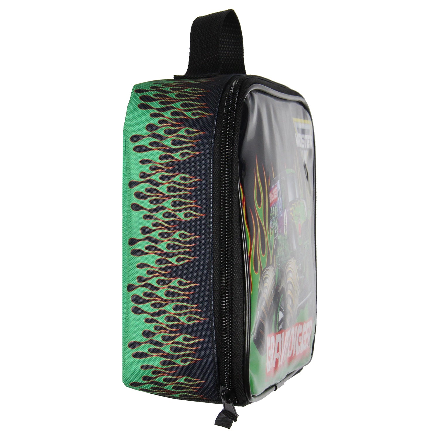 Monster Jam Grave Digger Single Compartment Insulated Big Large Lunch Box Bag