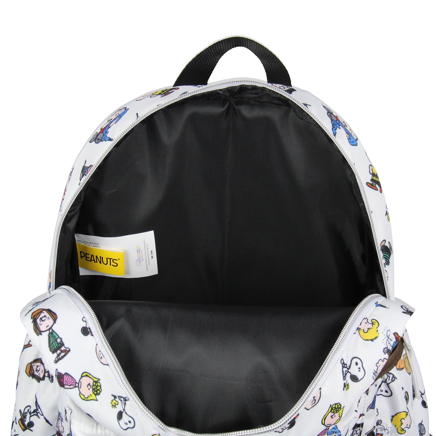 Peanuts Snoopy Charlie Brown Pigpen Linus Cute School Travel Backpack 16"
