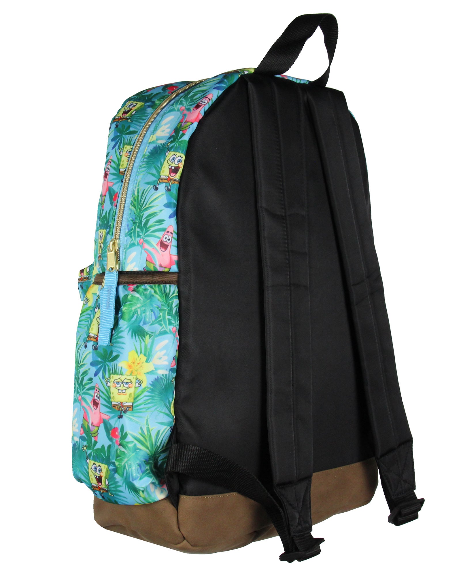 SpongeBob SquarePants And Patrick Star Tropical School Travel Backpack 16"