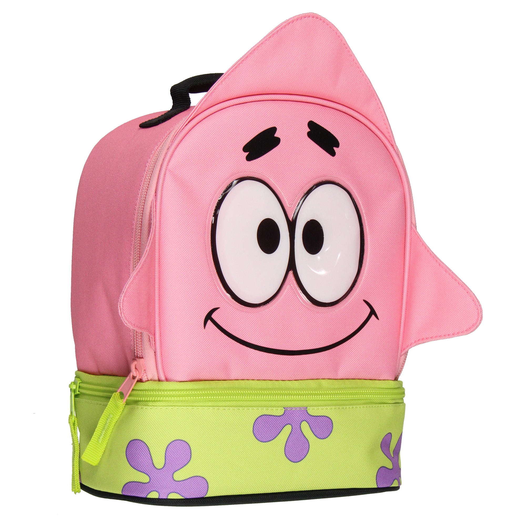 SpongeBob SquarePants Patrick Star Character Dual Compartment Lunch Box Bag