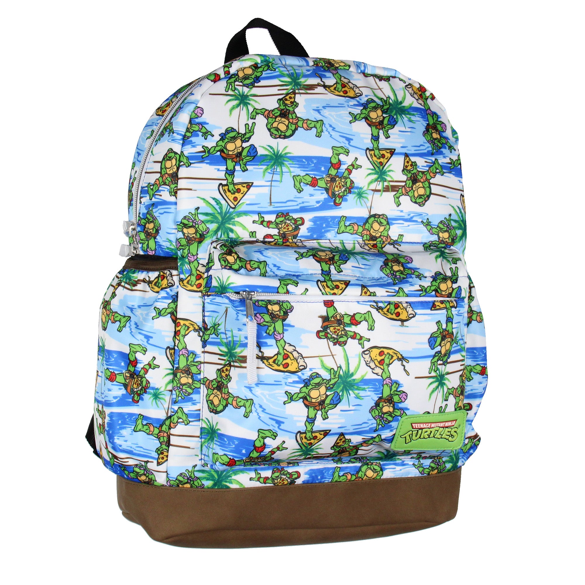 Teenage Mutant Ninja Turtles TMNT Pizza Fun School Travel Backpack 16"