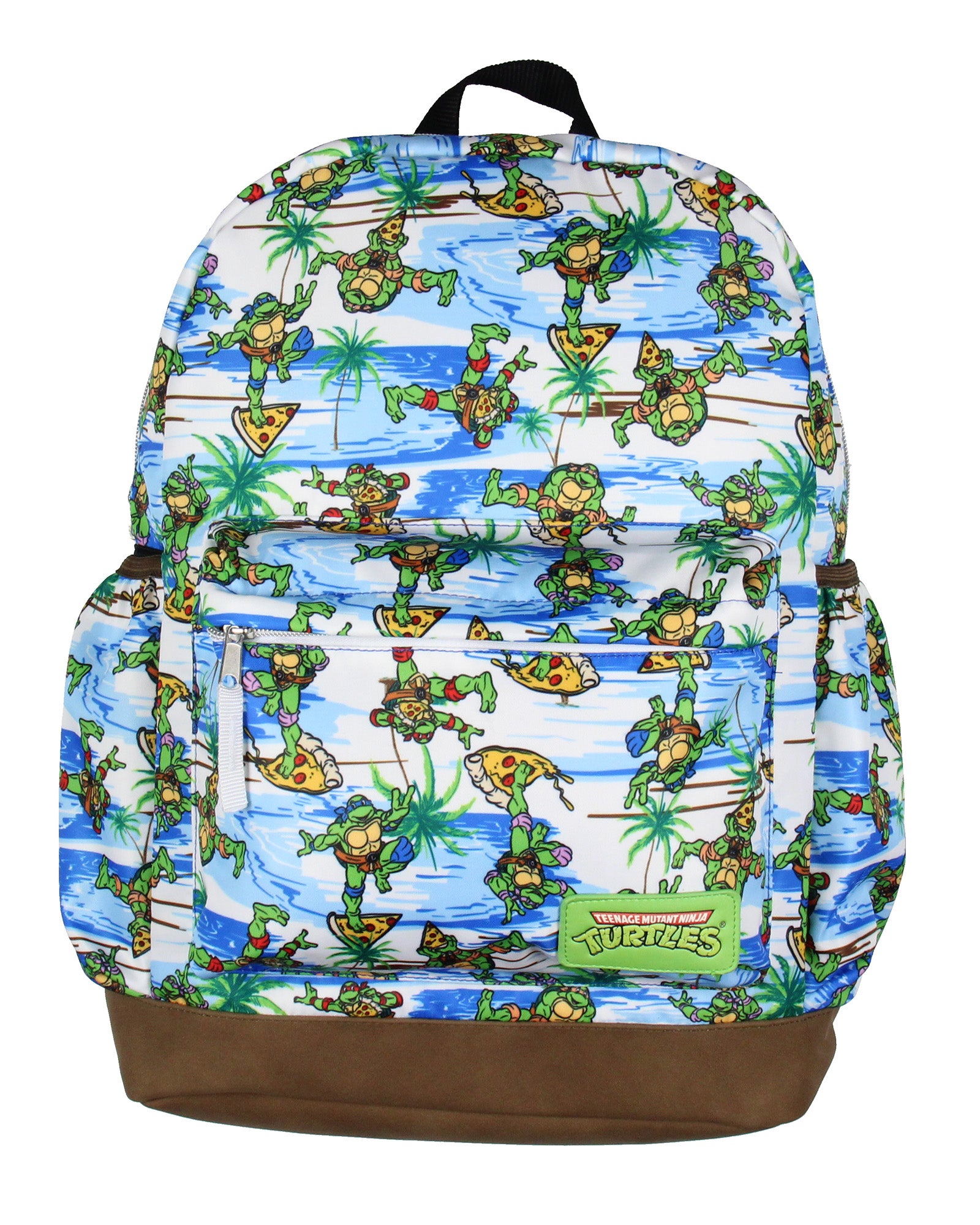 Teenage Mutant Ninja Turtles TMNT Pizza Fun School Travel Backpack 16"