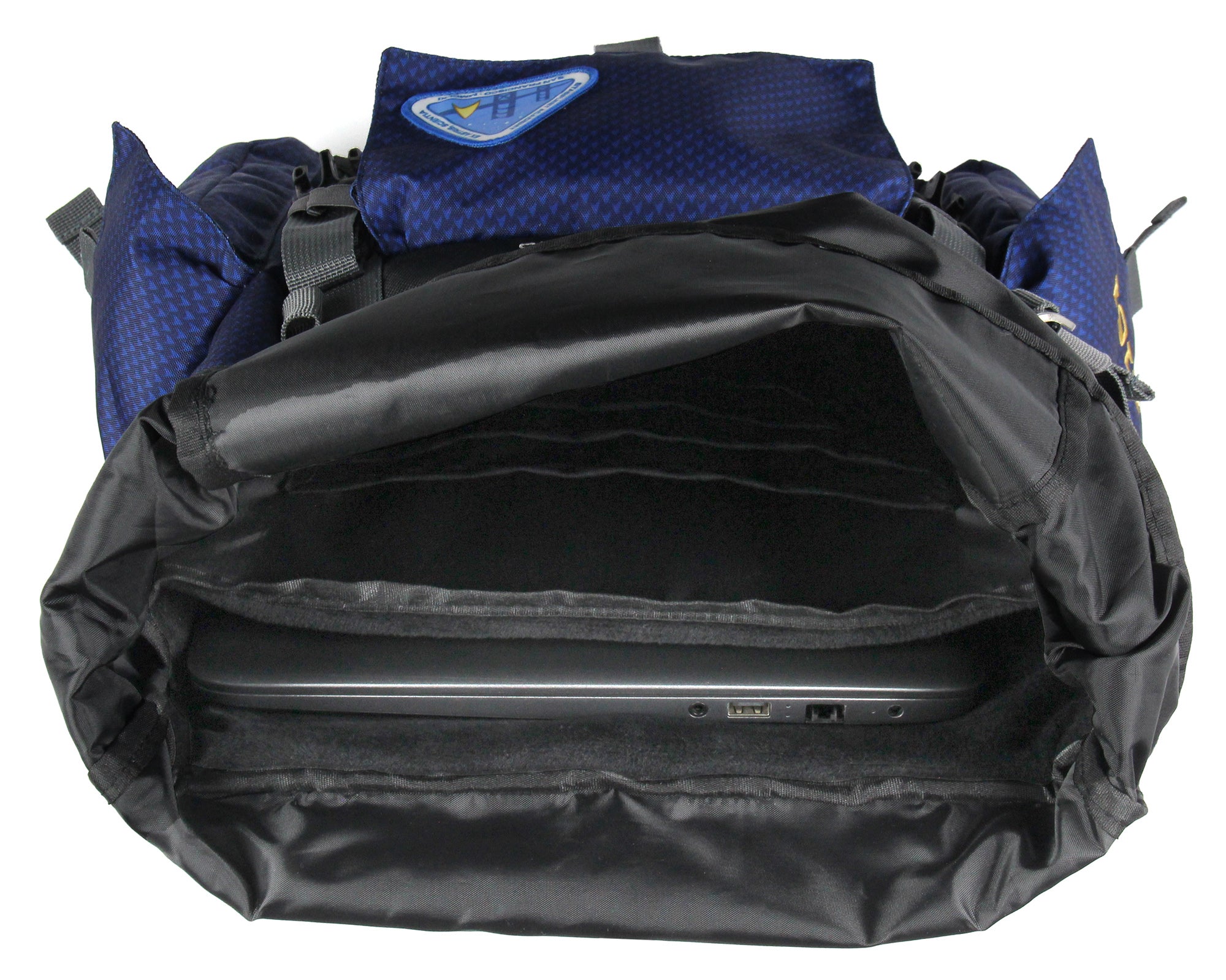 Star Trek Starfleet Academy Roll Top Hiking Gym Laptop School Travel Backpack