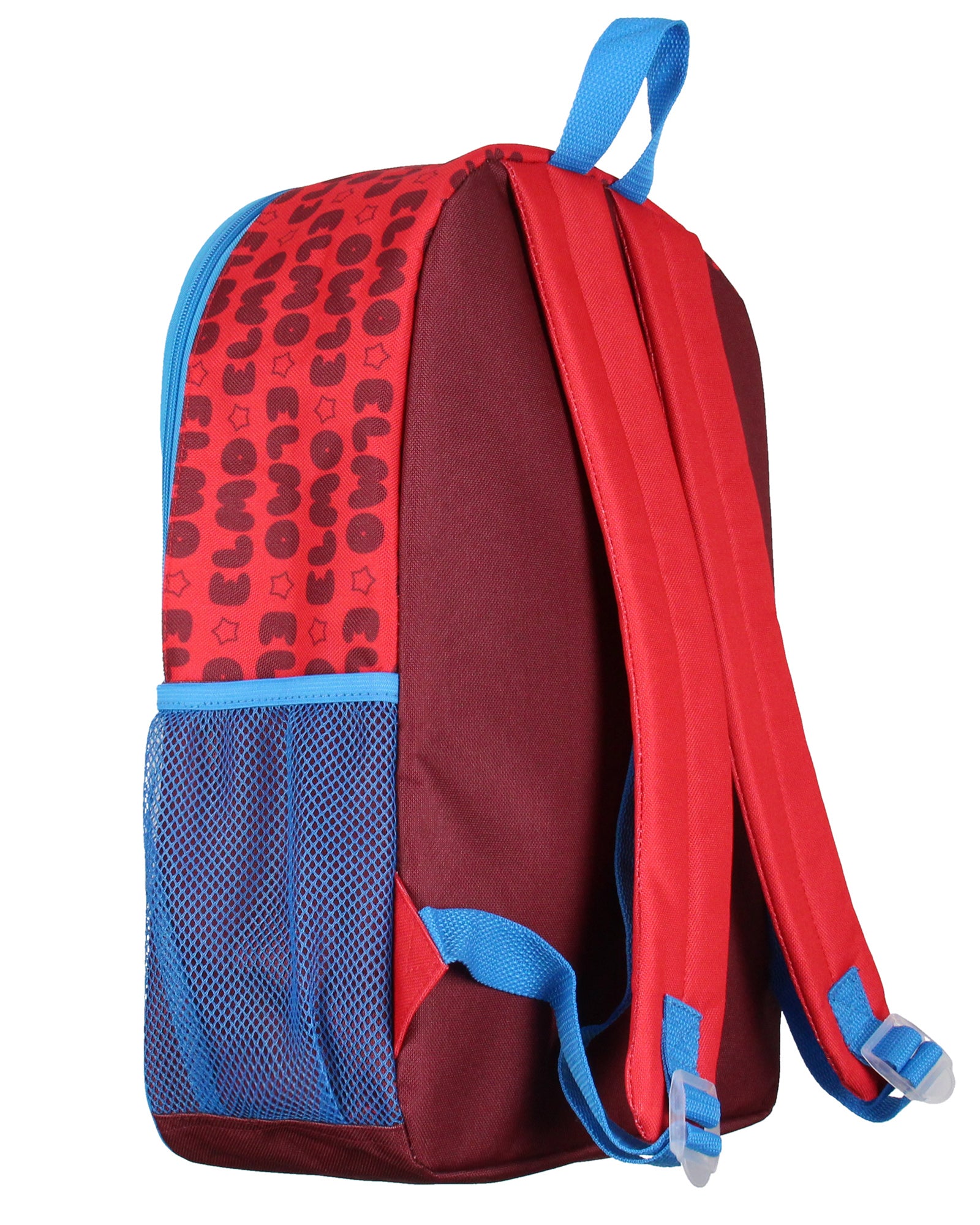 Sesame Street Elmo Loves You Star Dual-Compartment Front Pocket Backpack 16"