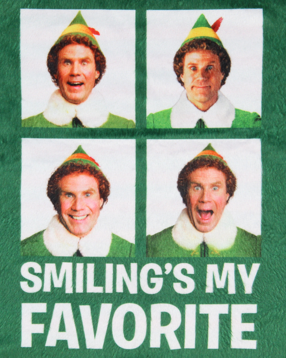 Elf The Movie Girl's Smiling's My Favorite Christmas Sleep Pajama Nightgown