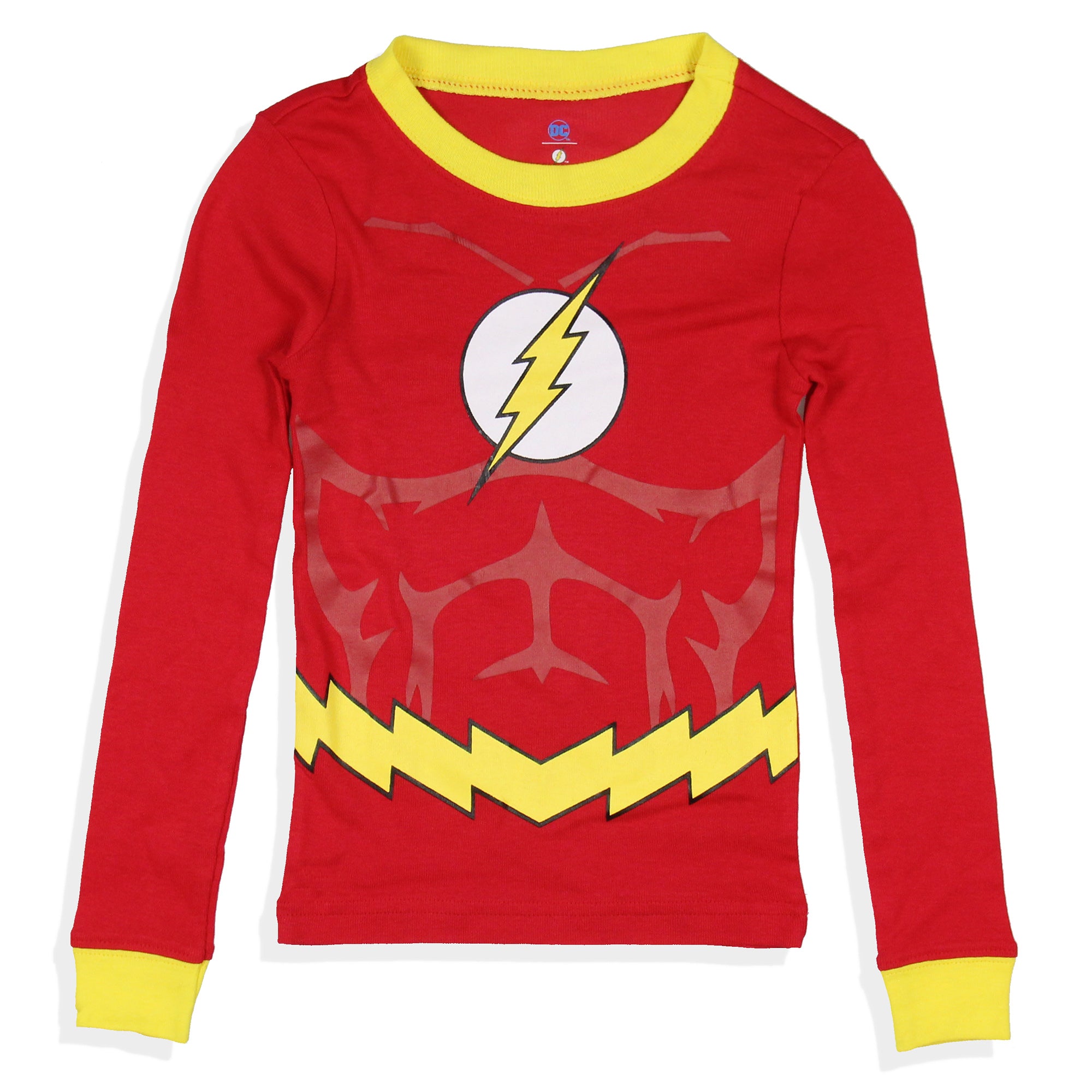The Flash Toddler Boys' Superhero Tight Fit Sleep Pajama Set (The Flash, 6)