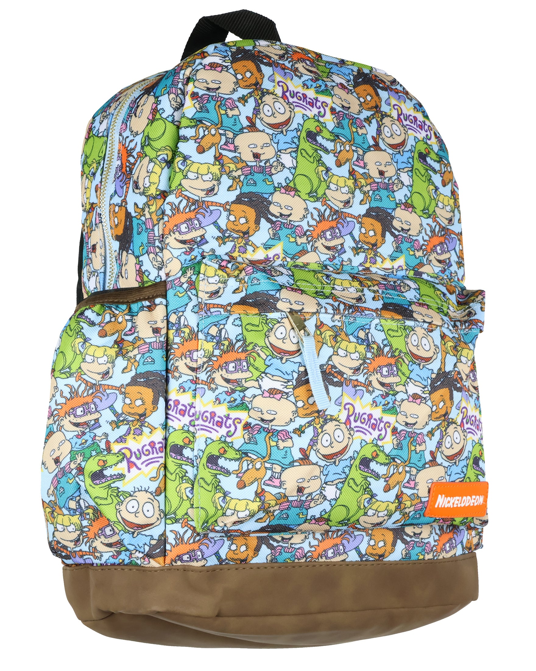 Rugrats Chuckie Tommy Travel School Dual Compartment Backpack For Daily Use