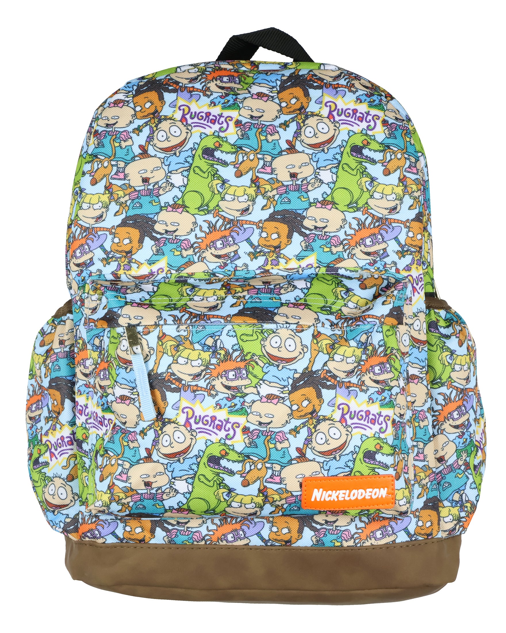 Rugrats Chuckie Tommy Travel School Dual Compartment Backpack For Daily Use