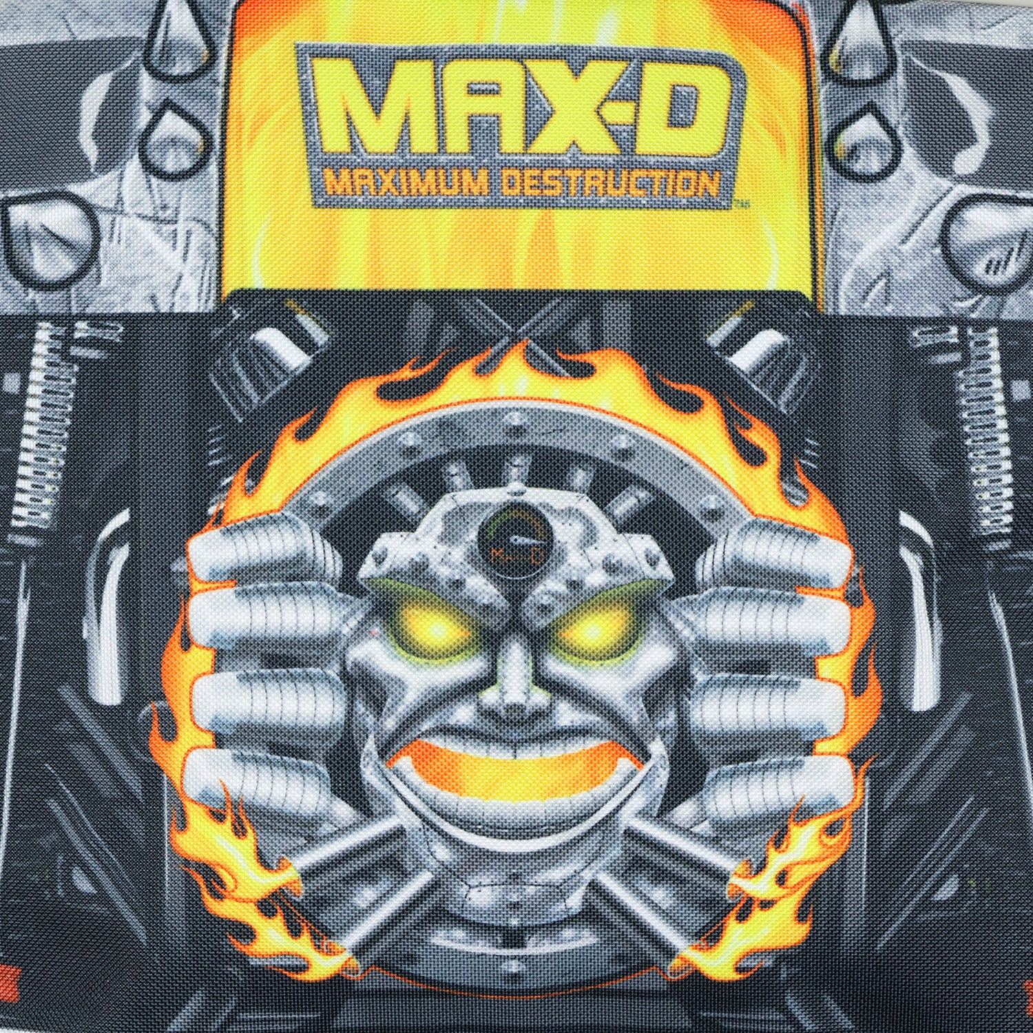 Monster Jam Backpack Max-D Maximum Destruction Laptop Tech Travel Bag Daypack