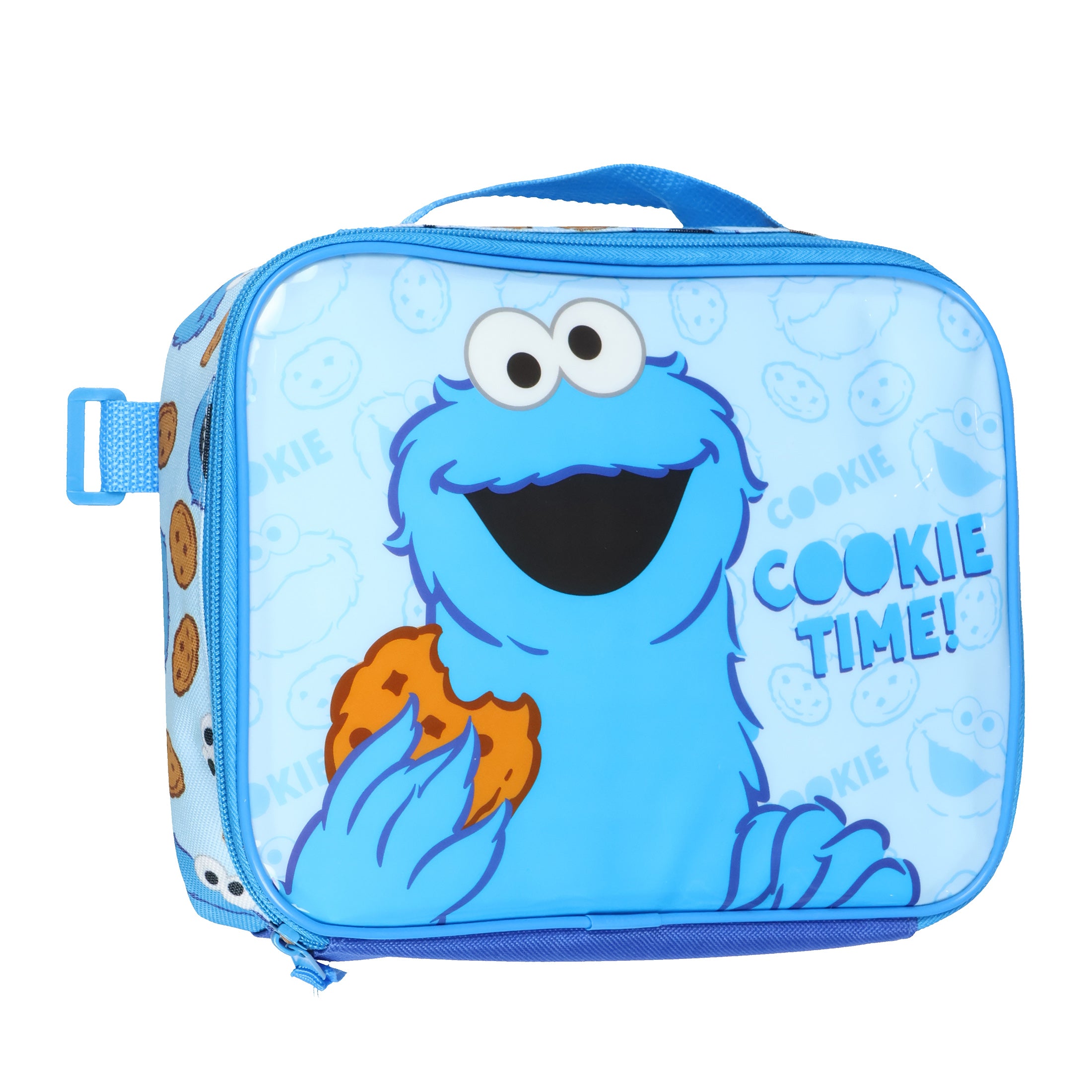 Sesame Street Backpack 5-Piece Mega Set Cookie Time Daypack with Lunch Box