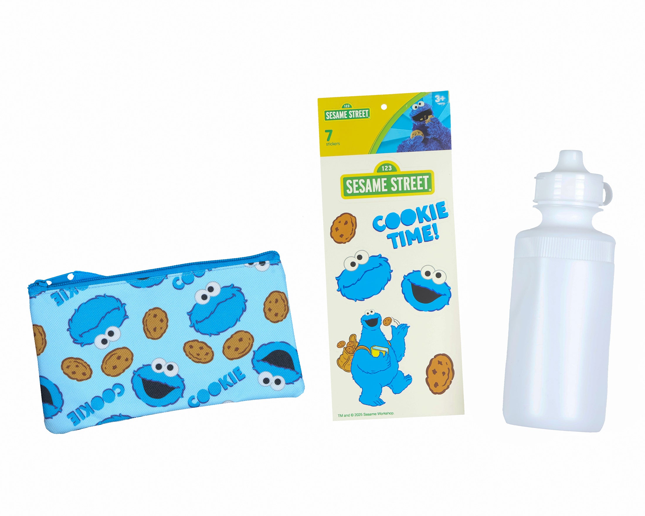 Sesame Street Backpack 5-Piece Mega Set Cookie Time Daypack with Lunch Box