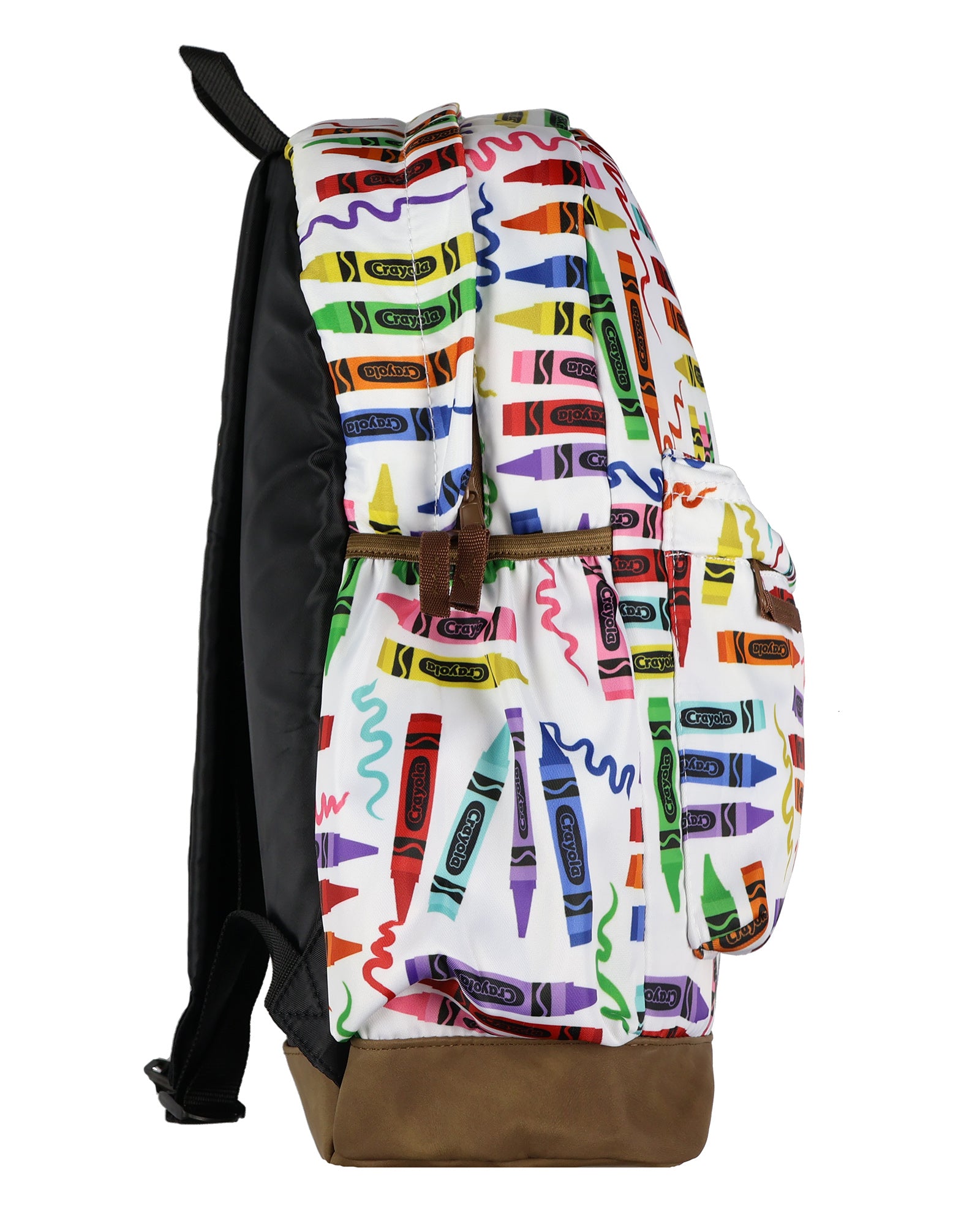 Crayola Crayons Backpack Rainbow Doodles 16" Bag with Adjustable Straps