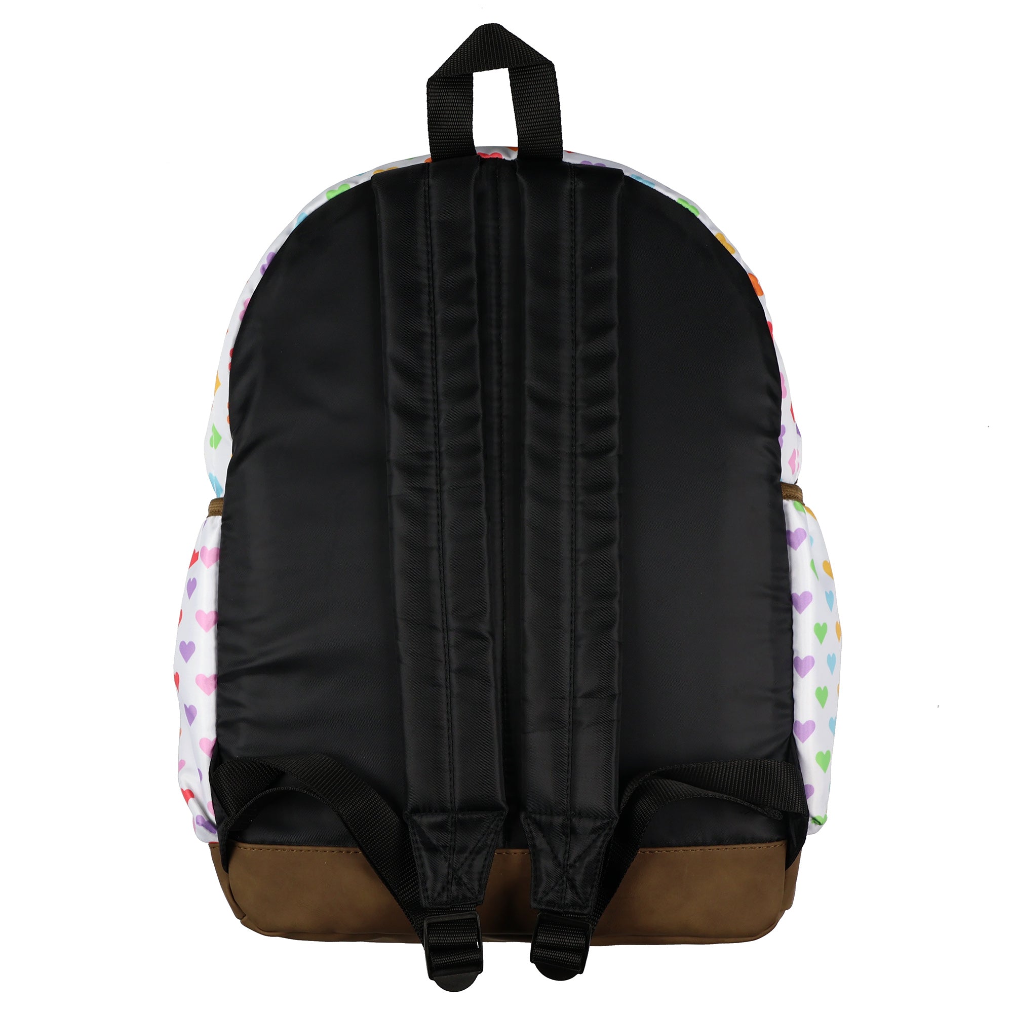 PJammy Rainbow Hearts Backpack All-Over Design 16" Book Bag School