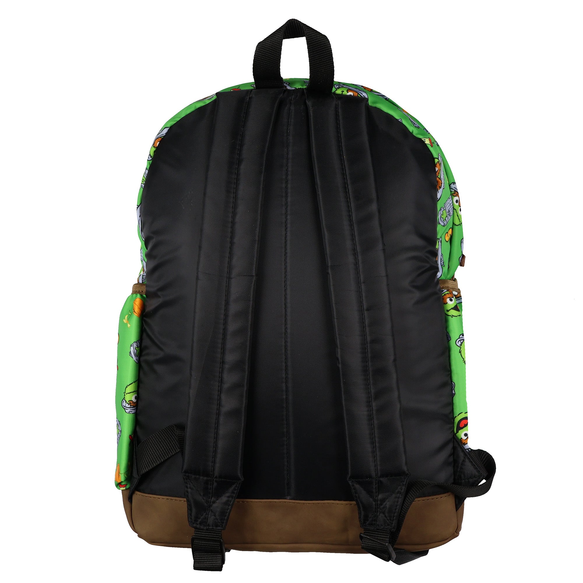Sesame Street Oscar The Grouch Backpack All-Over Design with Adjustable Straps