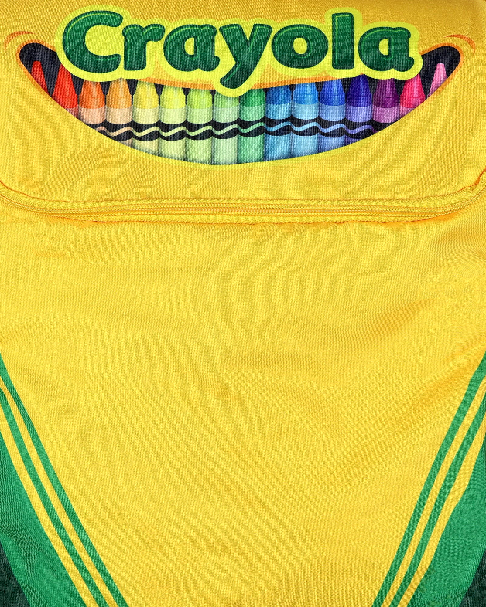 Crayola Crayon Backpack Box Design 16" Book Bag With Adjustable Straps
