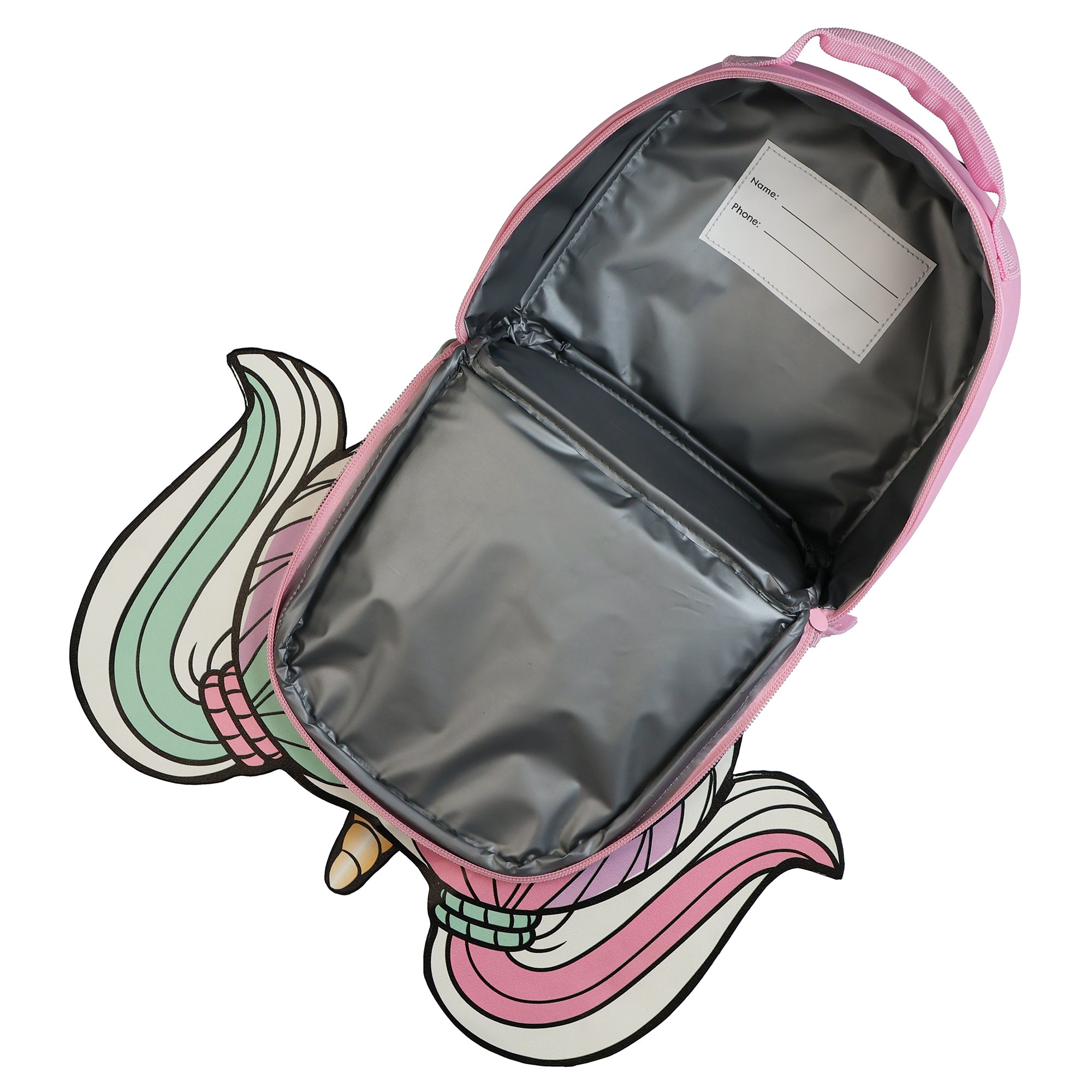 L.O.L. Surprise! Unicorn Lunch Box 10" Dual Compartment Insulated Tote