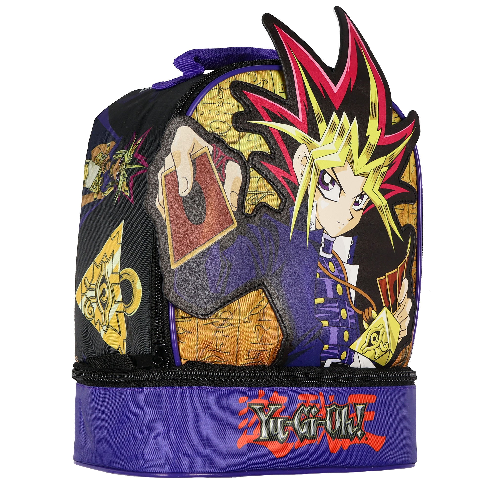 Yu-Gi-Oh! Lunch Box Yugi Muto Dual Compartment Insulated Tote 10"