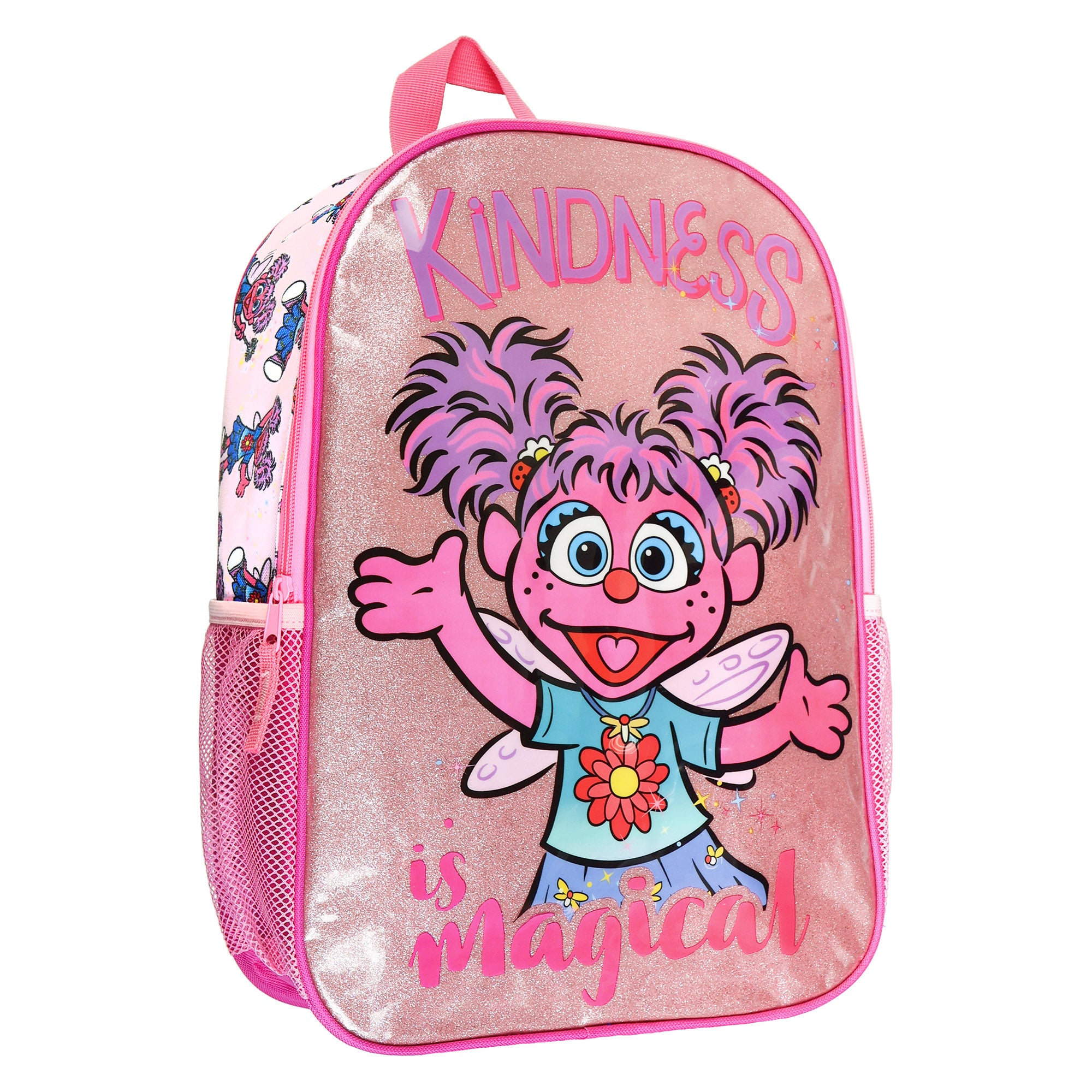 Sesame Street Backpack 16" Abby Cadabby Kindness is Magical Book Bag