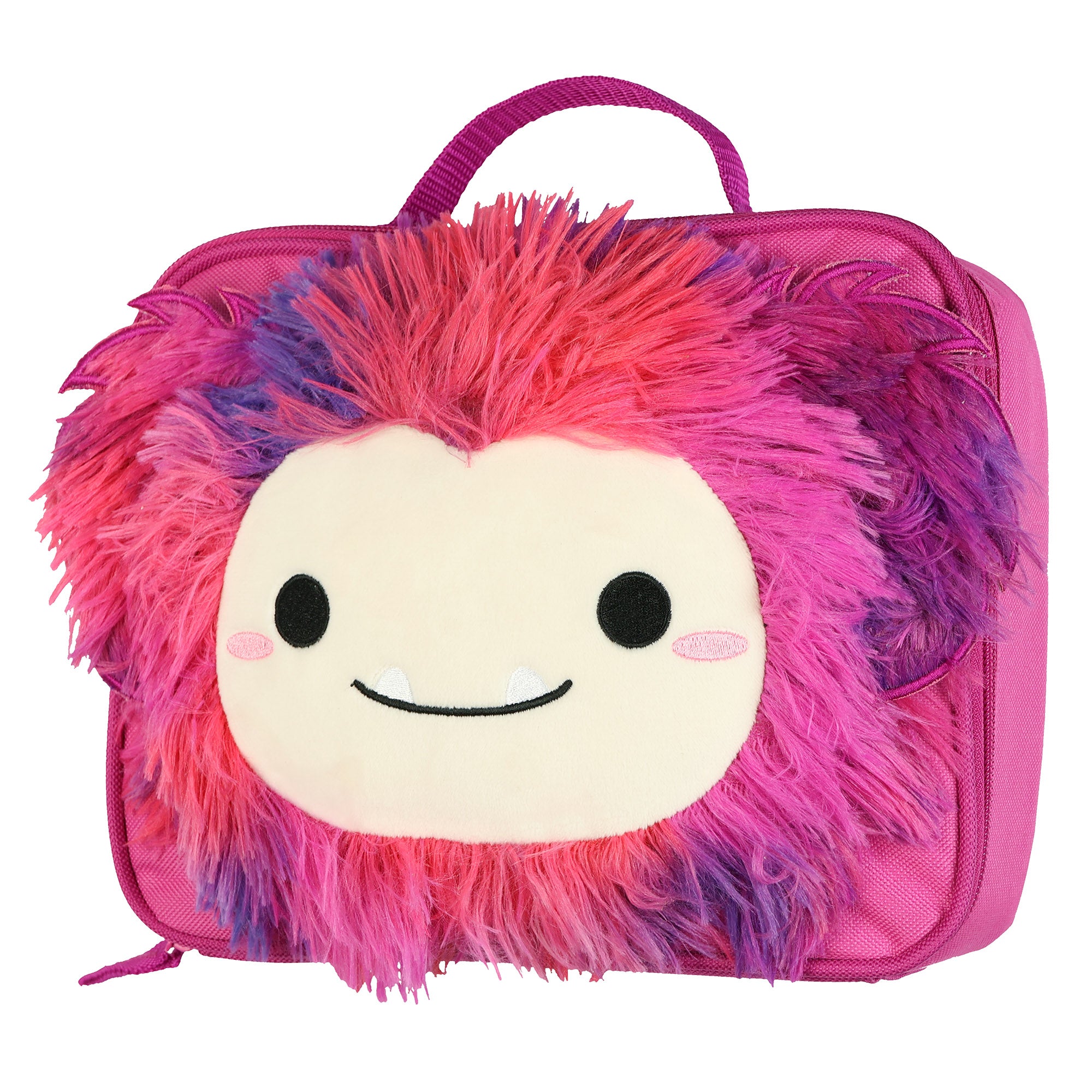 Squishmallows Lunch Box 9" Bigfoot Woxie 3D Soft Sided Insulated Tote
