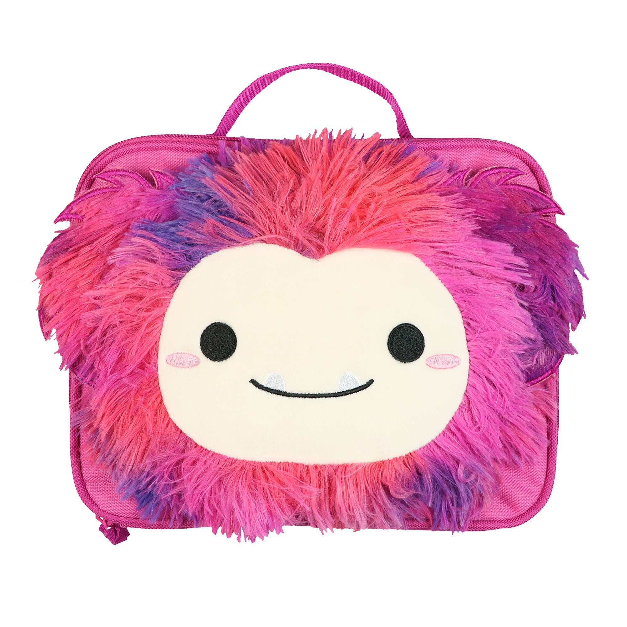 Squishmallows Lunch Box 9" Bigfoot Woxie 3D Soft Sided Insulated Tote