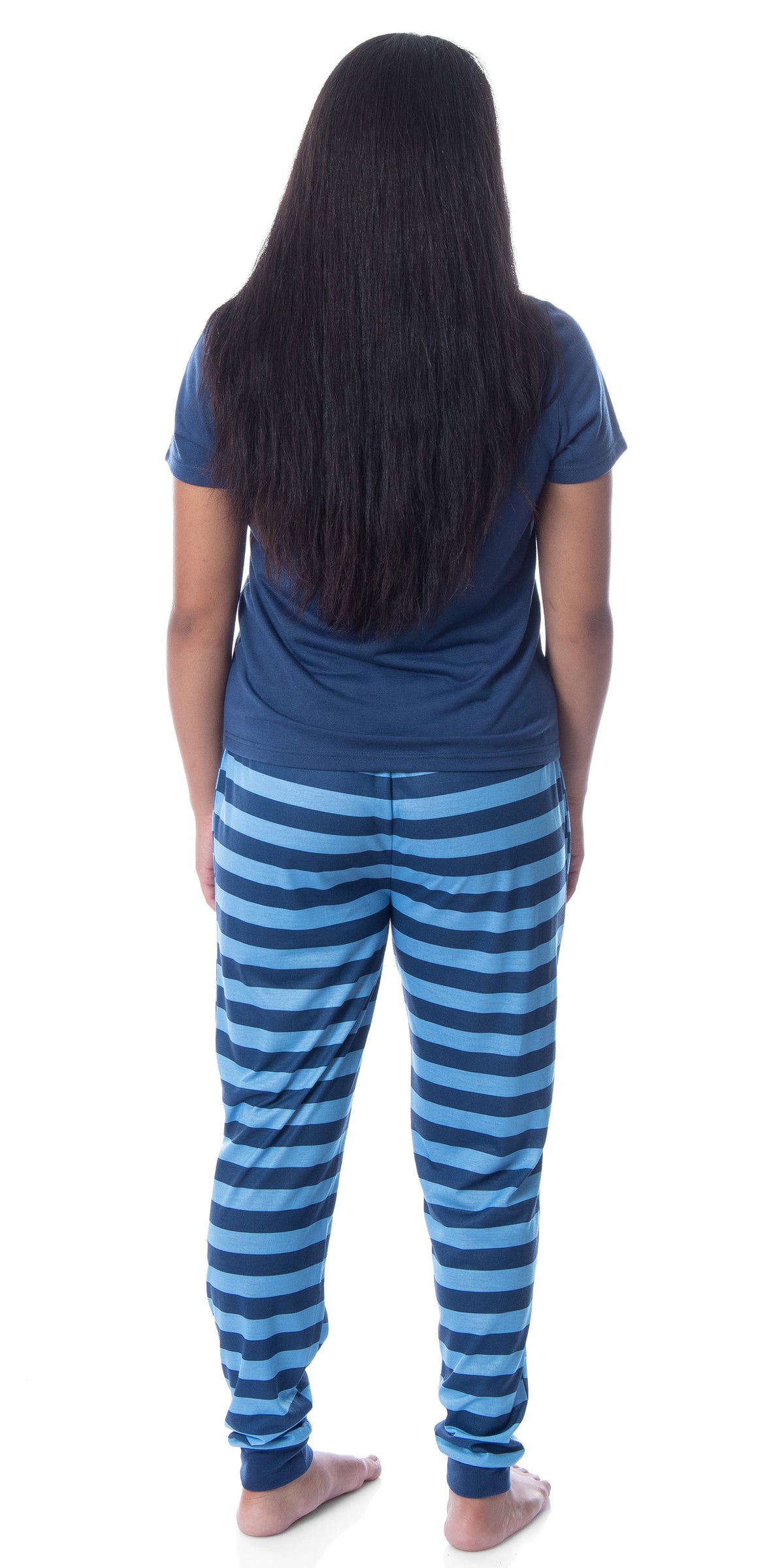 Harry Potter Womens' Hogwarts House Crest Jogger Pajama Set-All Houses