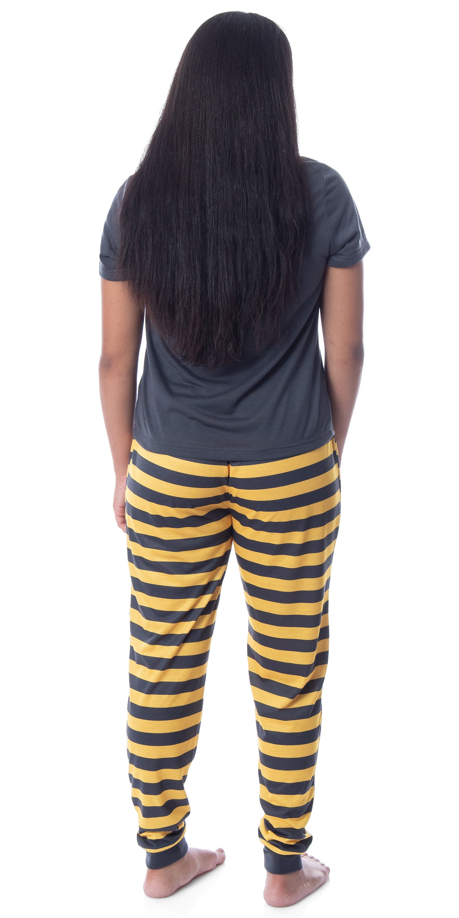 Harry Potter Womens' Hogwarts House Crest Jogger Pajama Set-All Houses