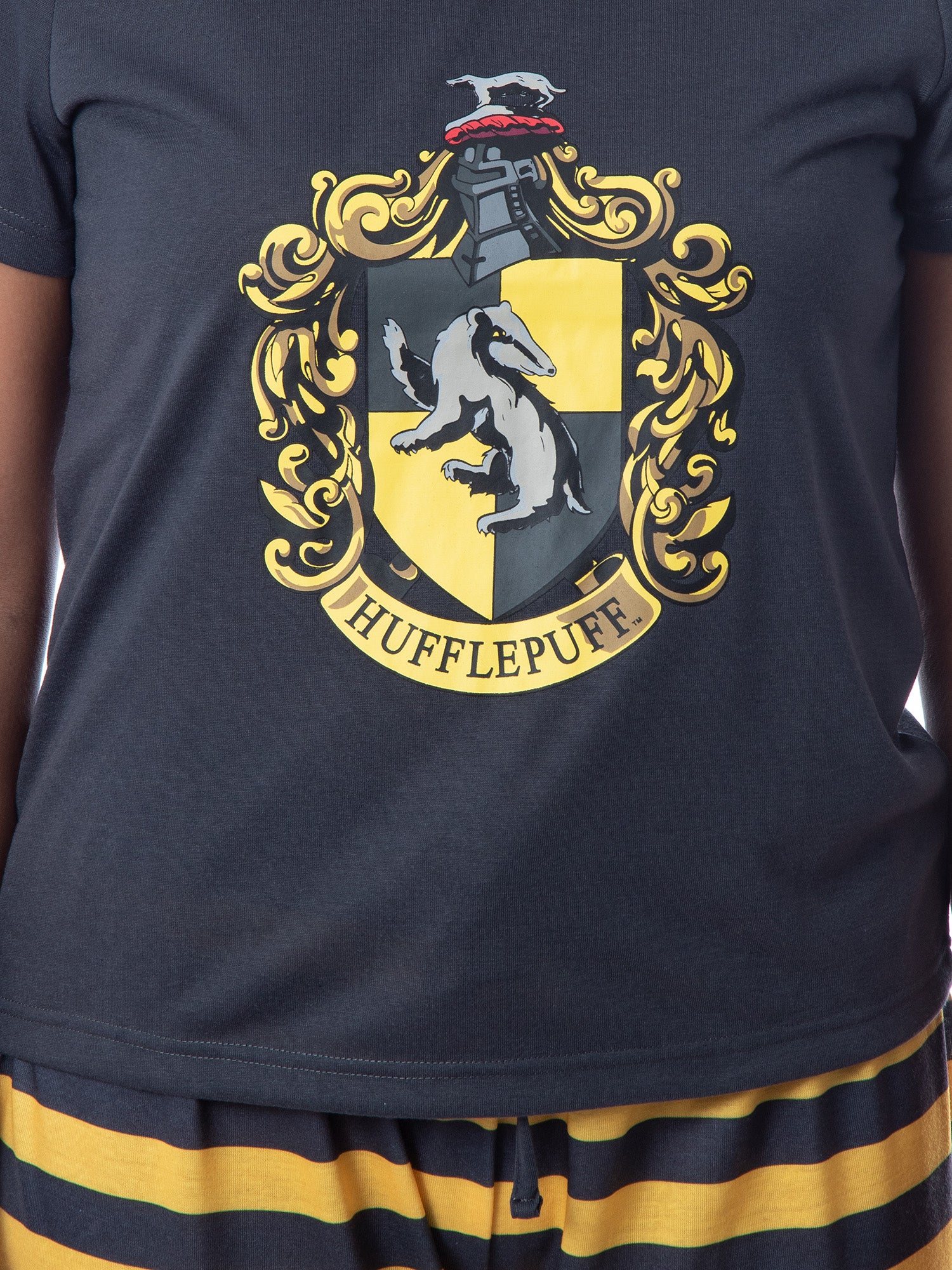 Harry Potter Womens' Hogwarts House Crest Jogger Pajama Set-All Houses