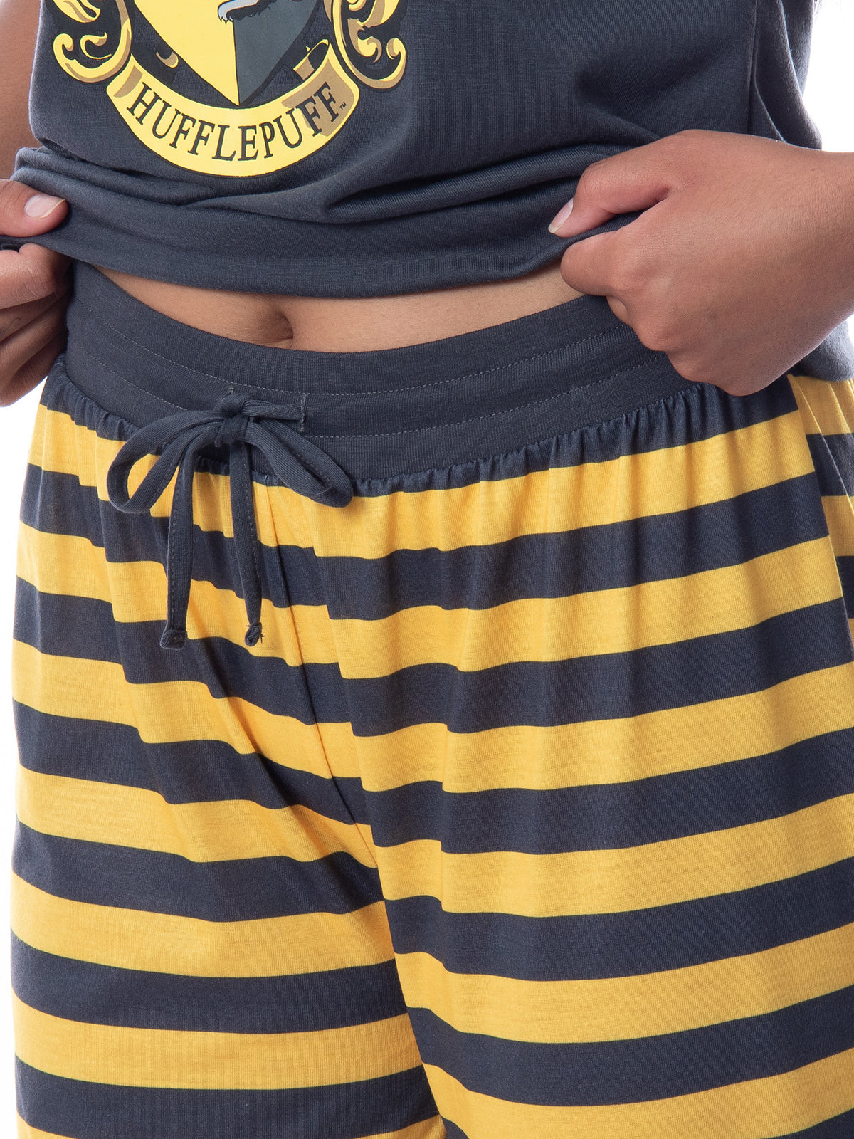 Harry Potter Womens' Hogwarts House Crest Jogger Pajama Set-All Houses