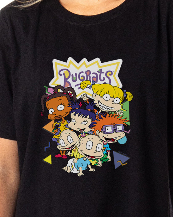Nickelodeon Women's Rugrats Cartoon Nightgown Sleep Pajama Dress