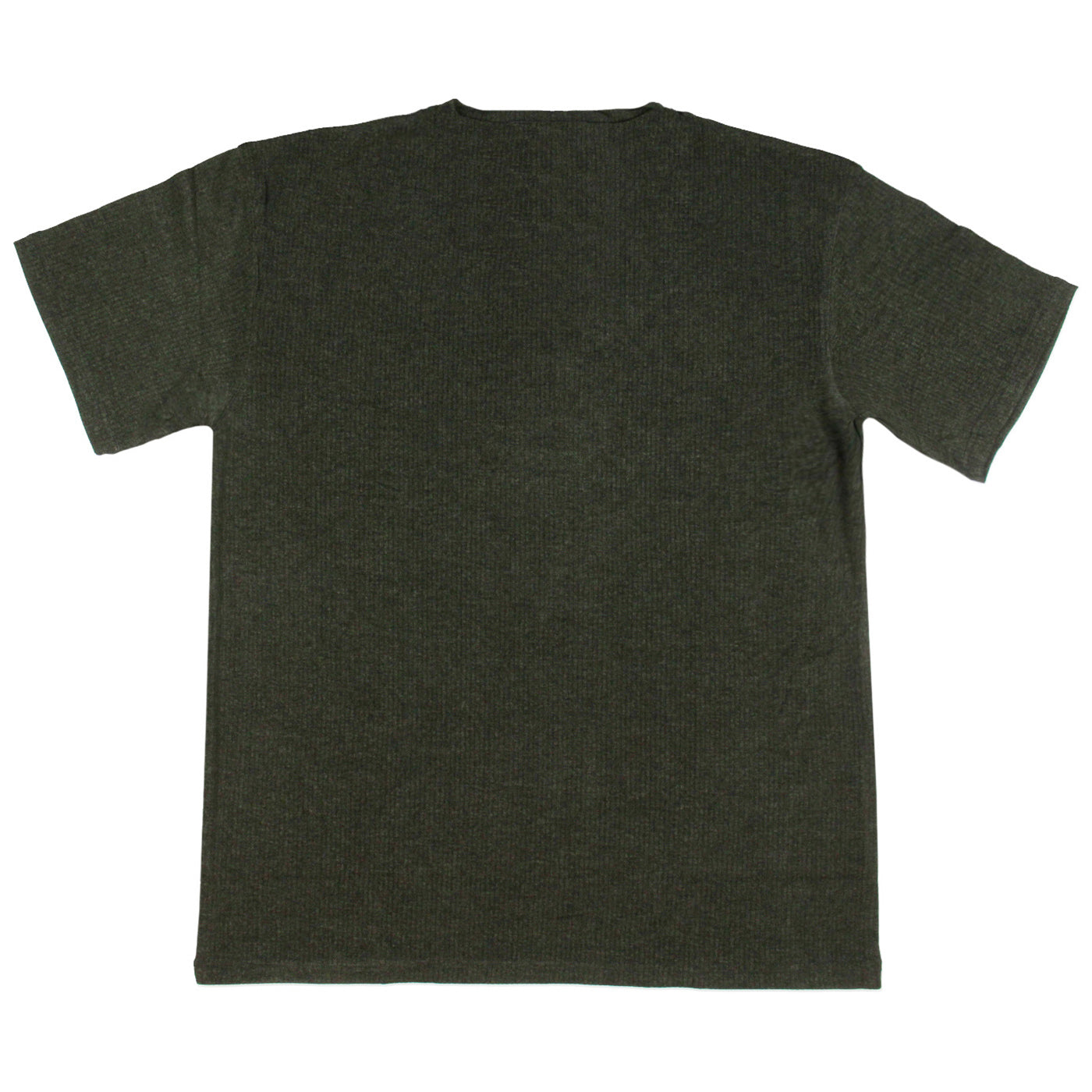 Intimo Men's Ribbed V-Neck Short Sleeve Shirt Top