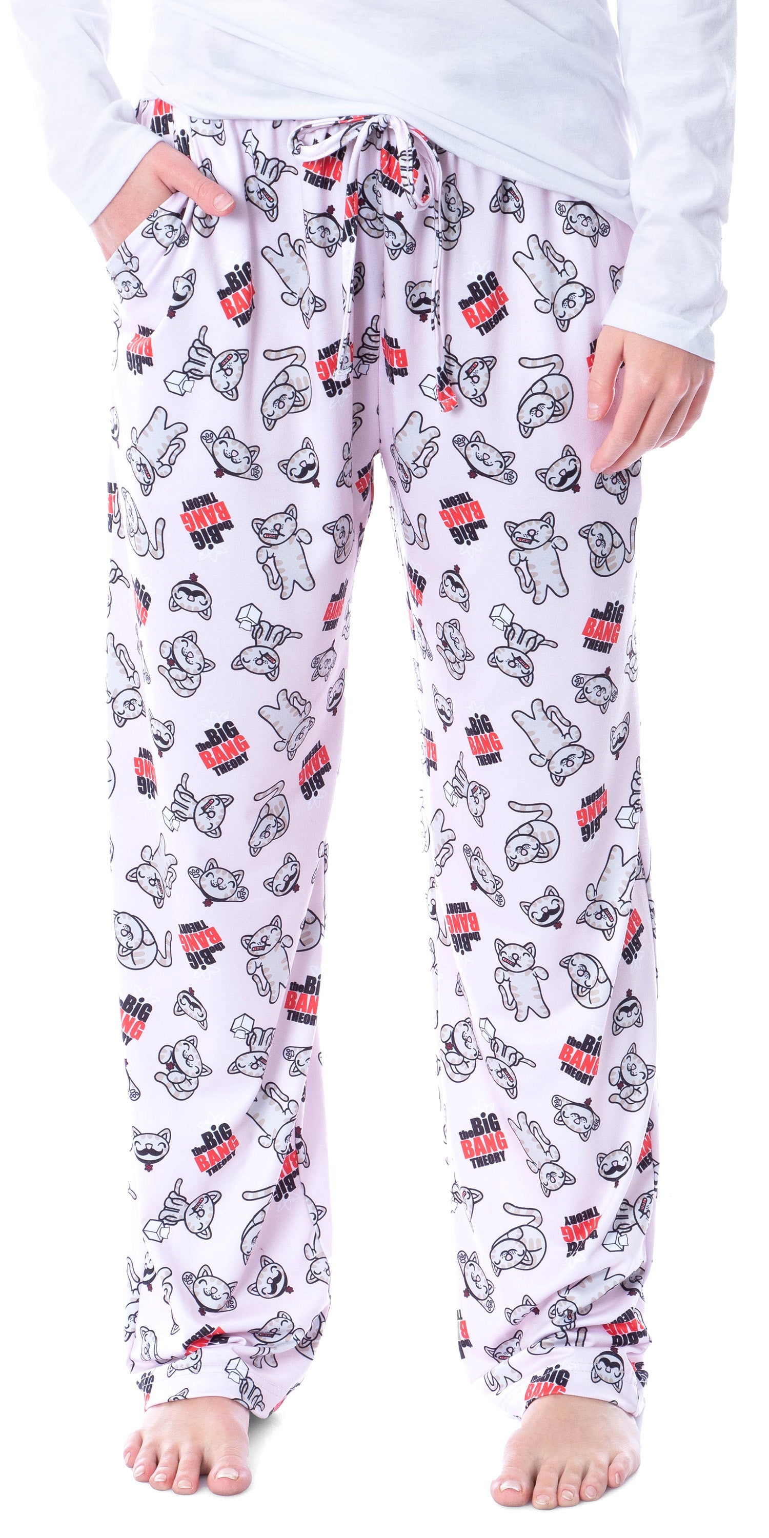 The Big Bang Theory Women's Soft Kitty Super Soft Loungewear Pajama Pants