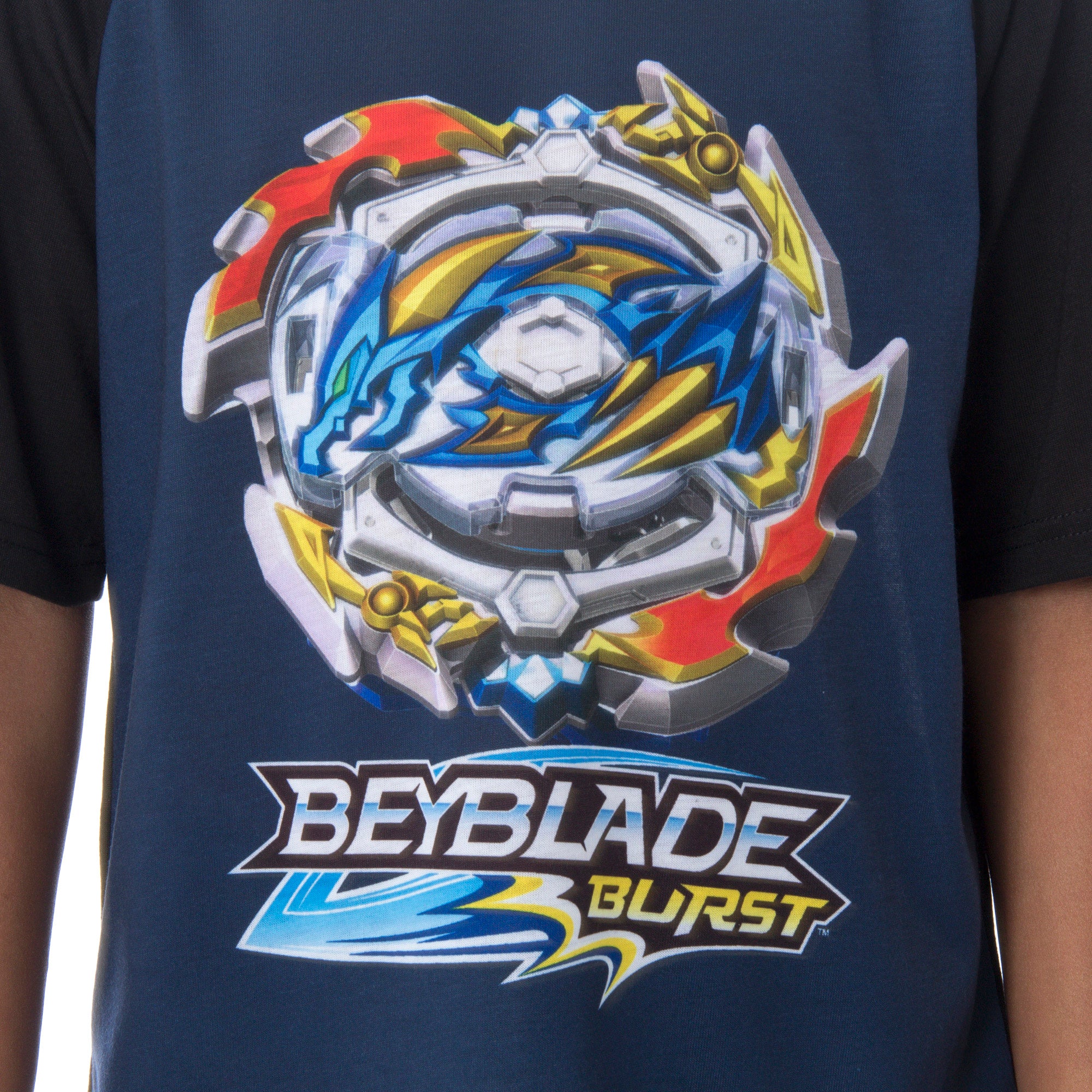 Beyblade Burst Boys' Spinner Tops 2 Piece Shorts And T-Shirt Pajama Set
