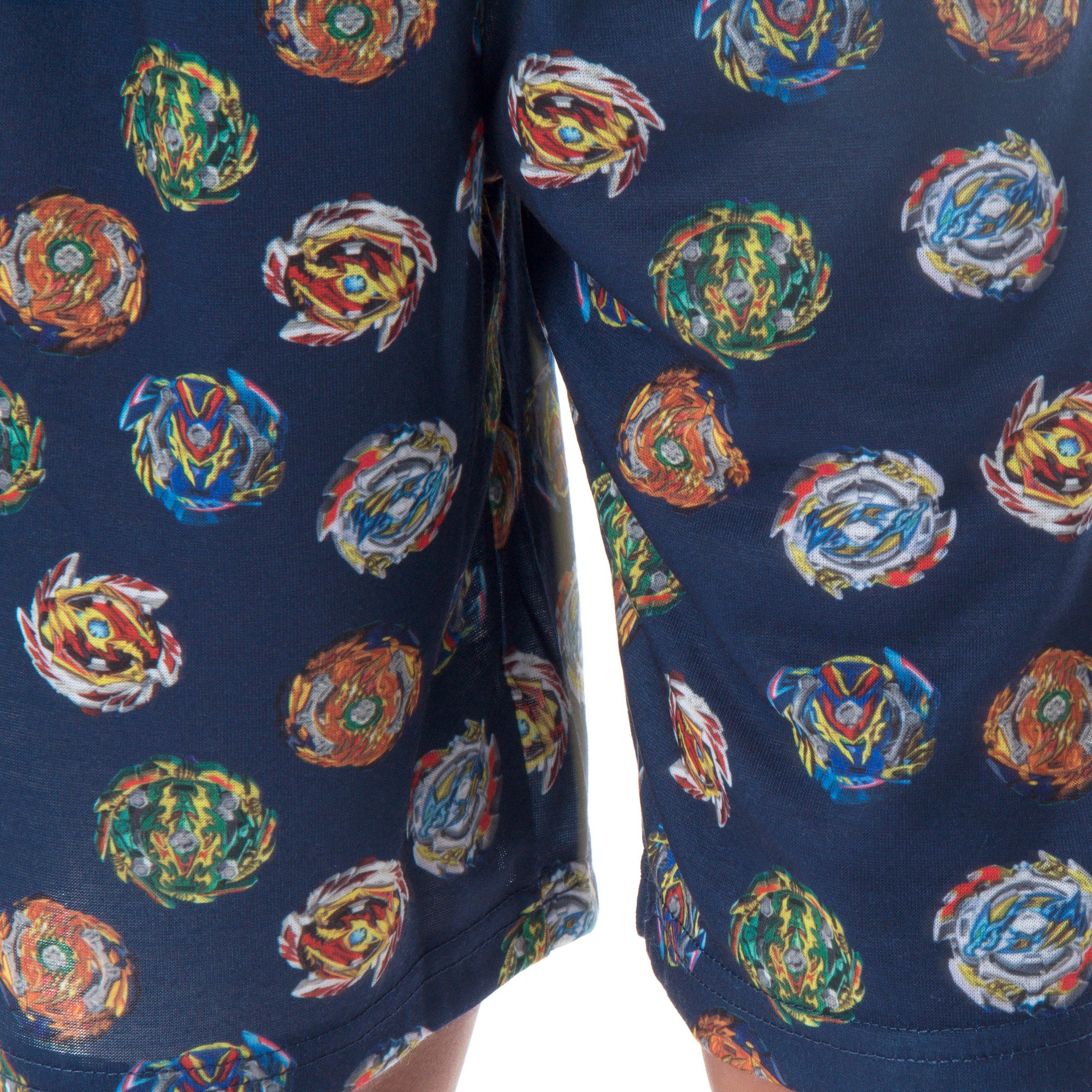 Beyblade Burst Boys' Spinner Tops 2 Piece Shorts And T-Shirt Pajama Set